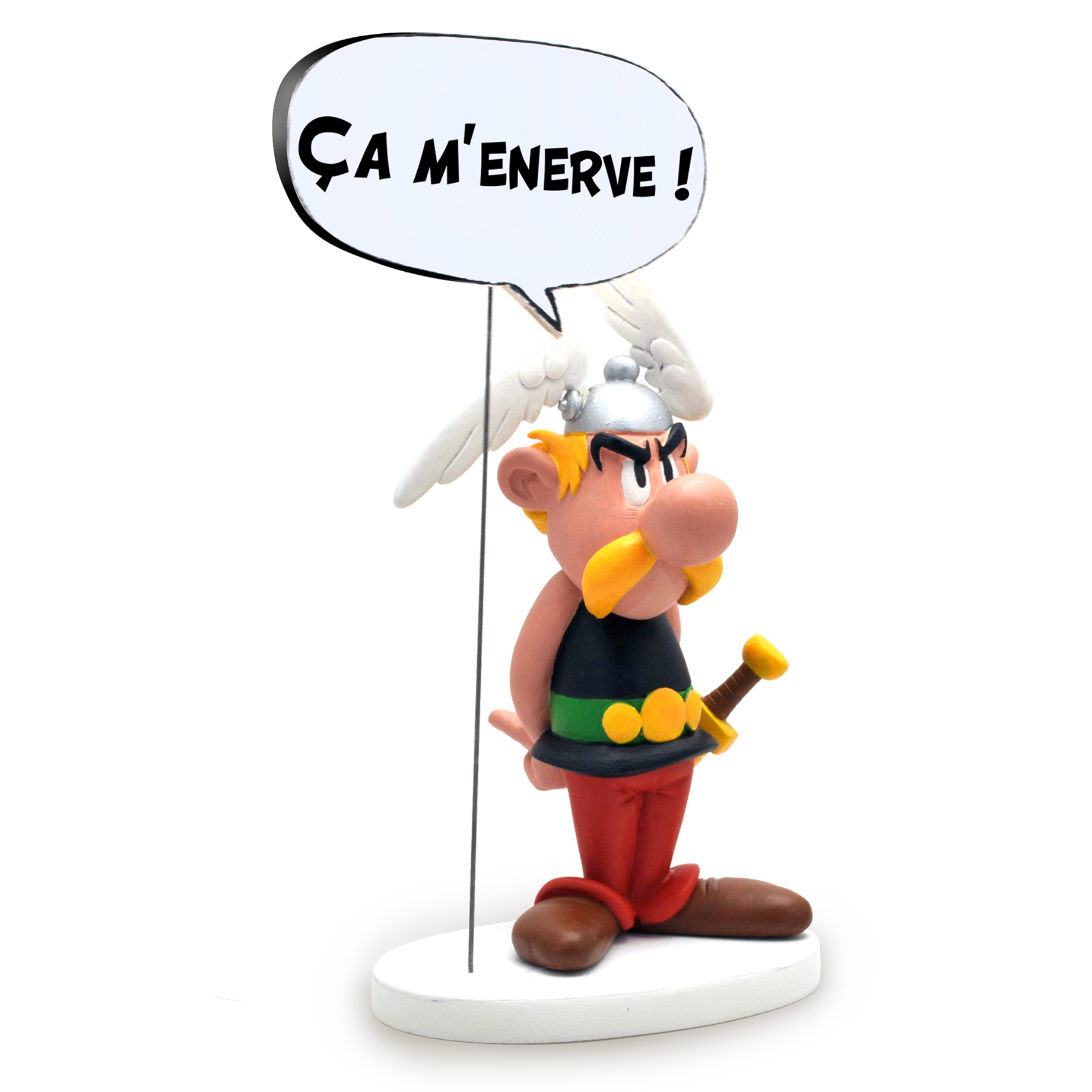 FIGURINE ASTERIX COLLECTION BULLES - NOUVELLE EDITION
