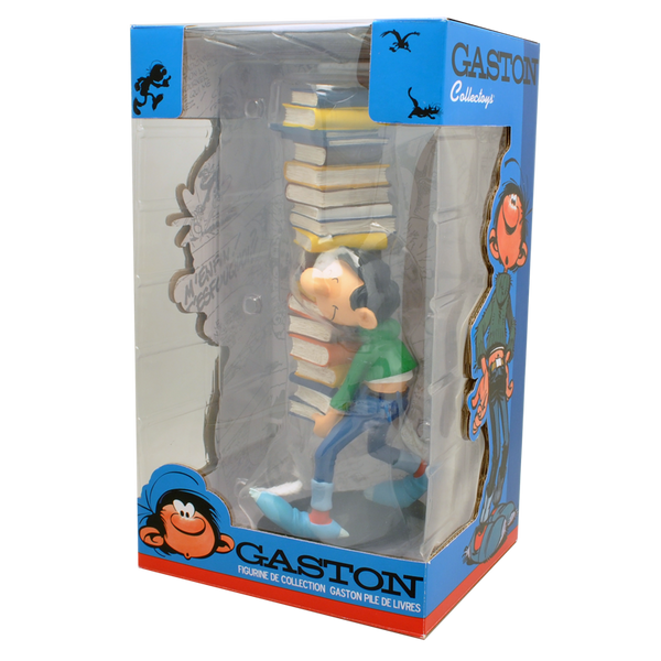 Figurine Gaston Lagaffe En Résine - Modèle "colle à Sapin" Plastoy/Hachette - Occasion