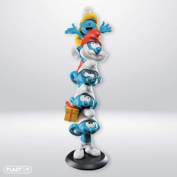 LA COLONNE DES SCHTROUMPFS POLYCHROME Collectible figurines | Pixi & Cie LA COLONNE DES SCHTROUMPFS POLYCHROME Collectible figurines | Pixi & Cie