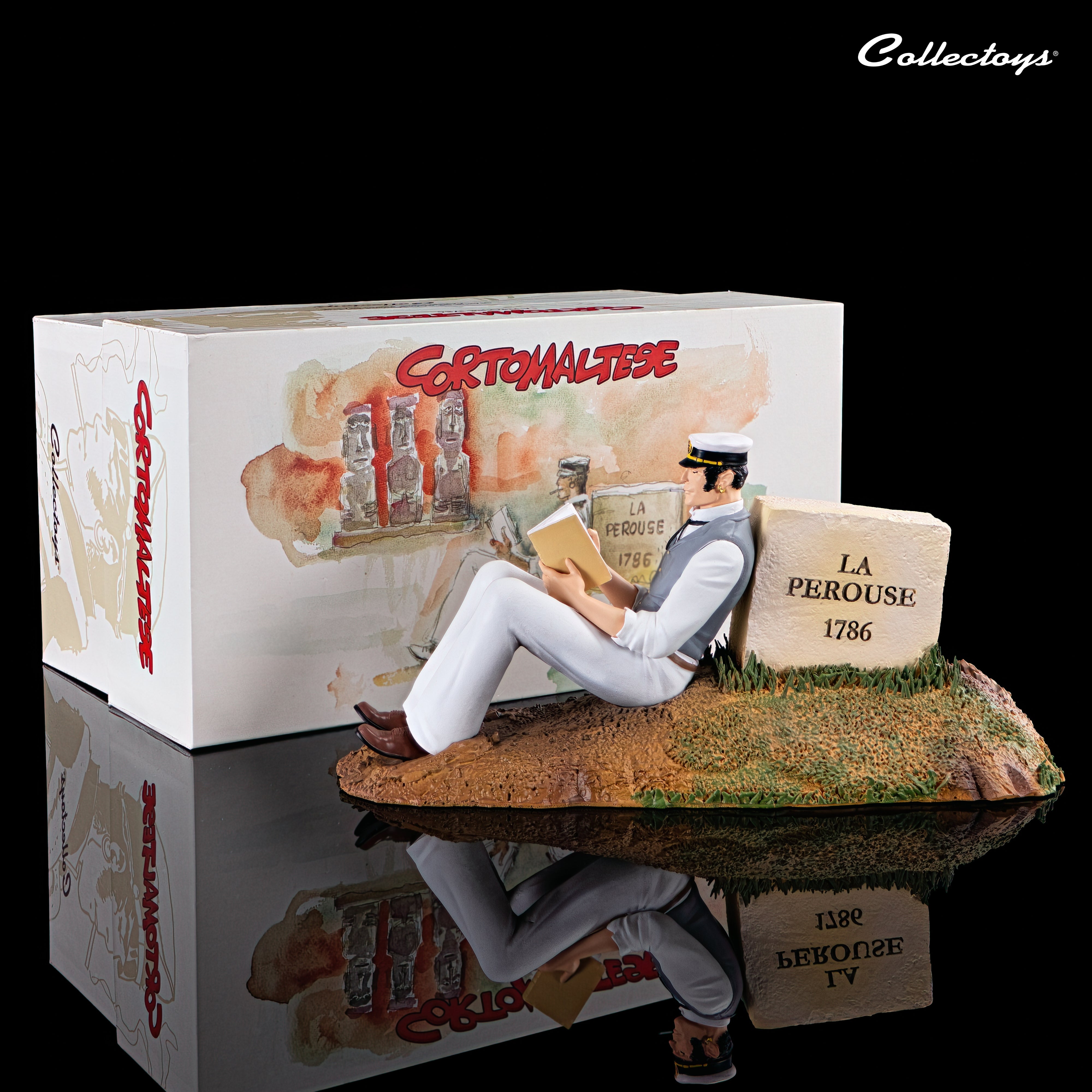 FIGURINE CORTO MALTESE LA PEROUSE 1786