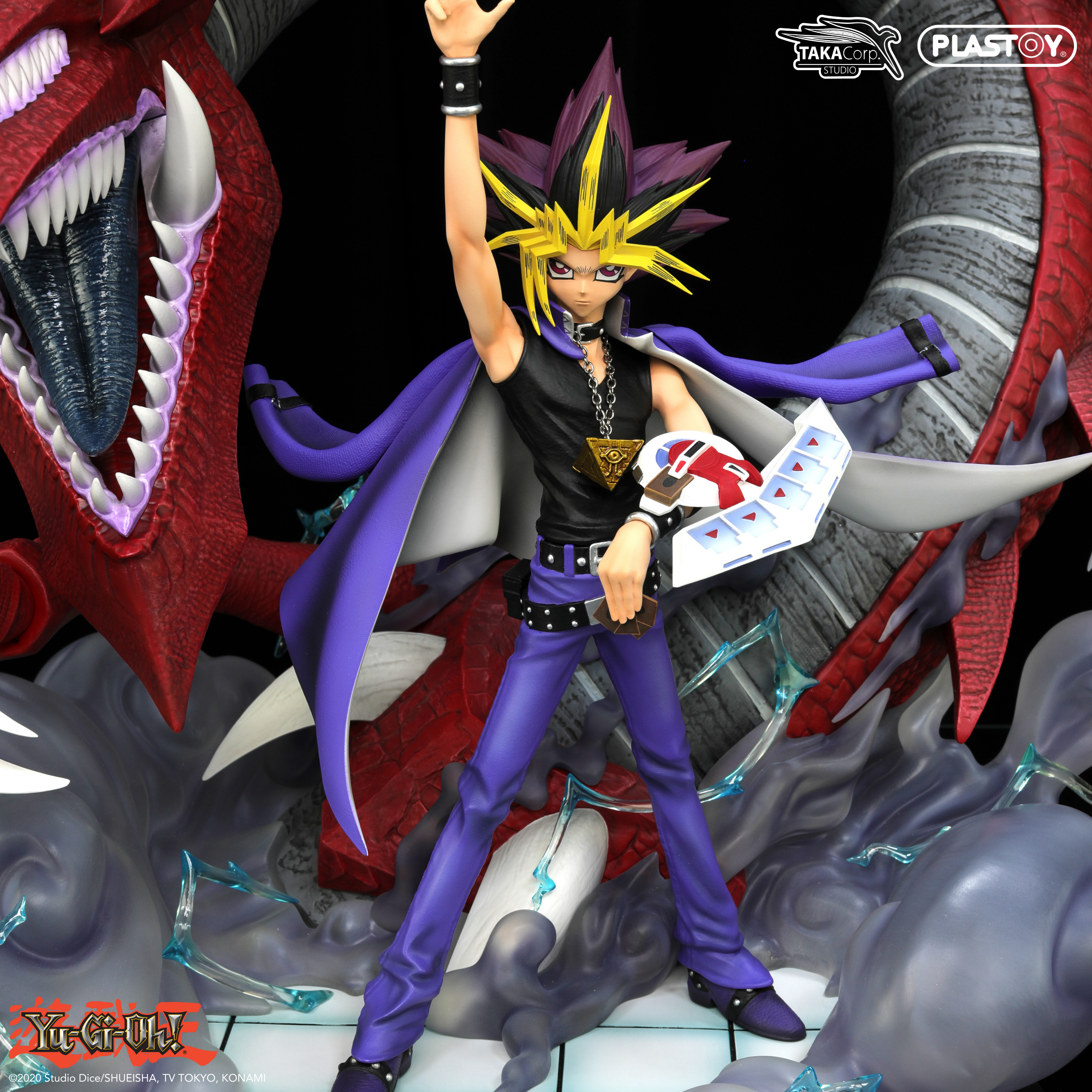 YAMI YUGI & SLIFER - YU-GI-OH! STATUE