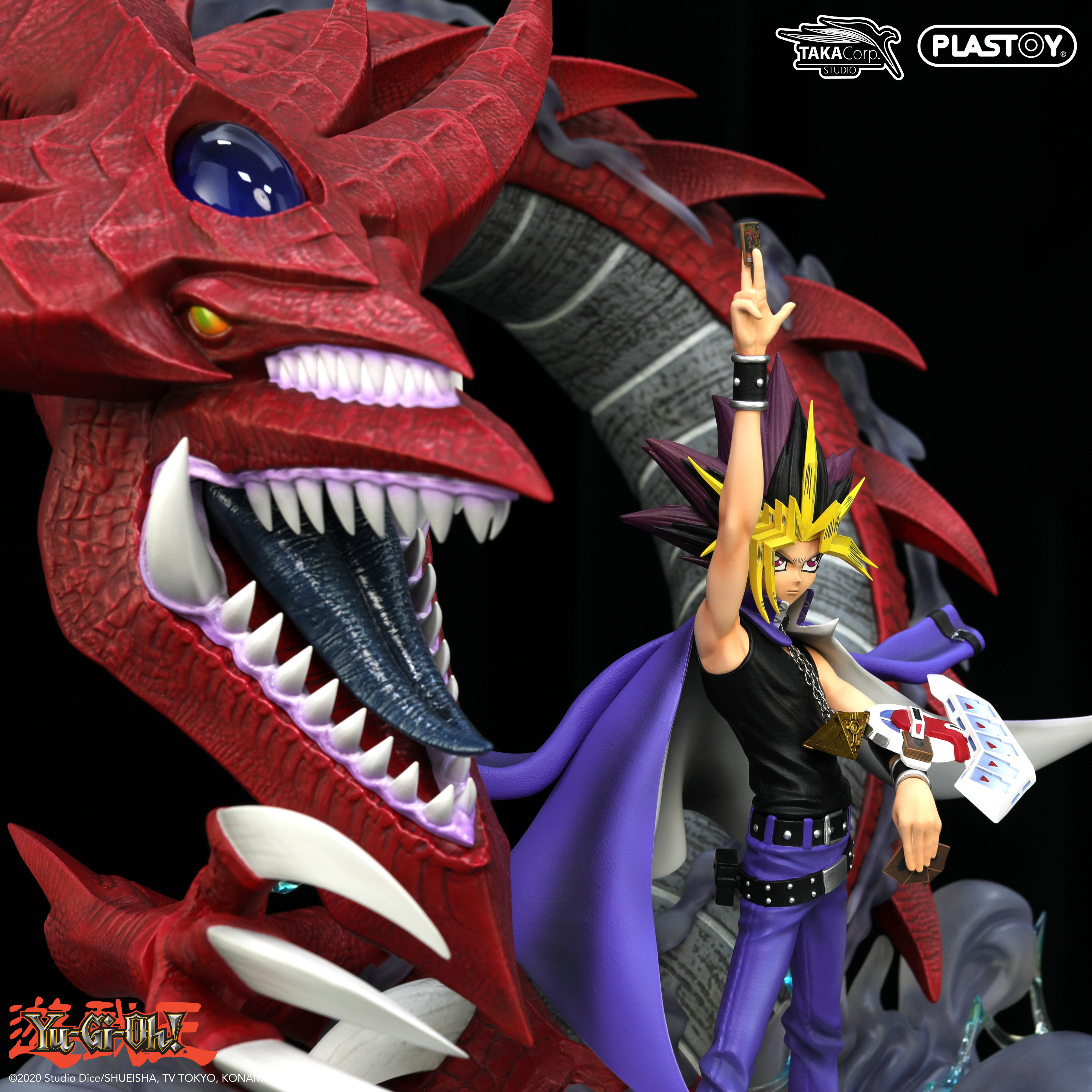 YAMI YUGI & SLIFER - YU-GI-OH! STATUE