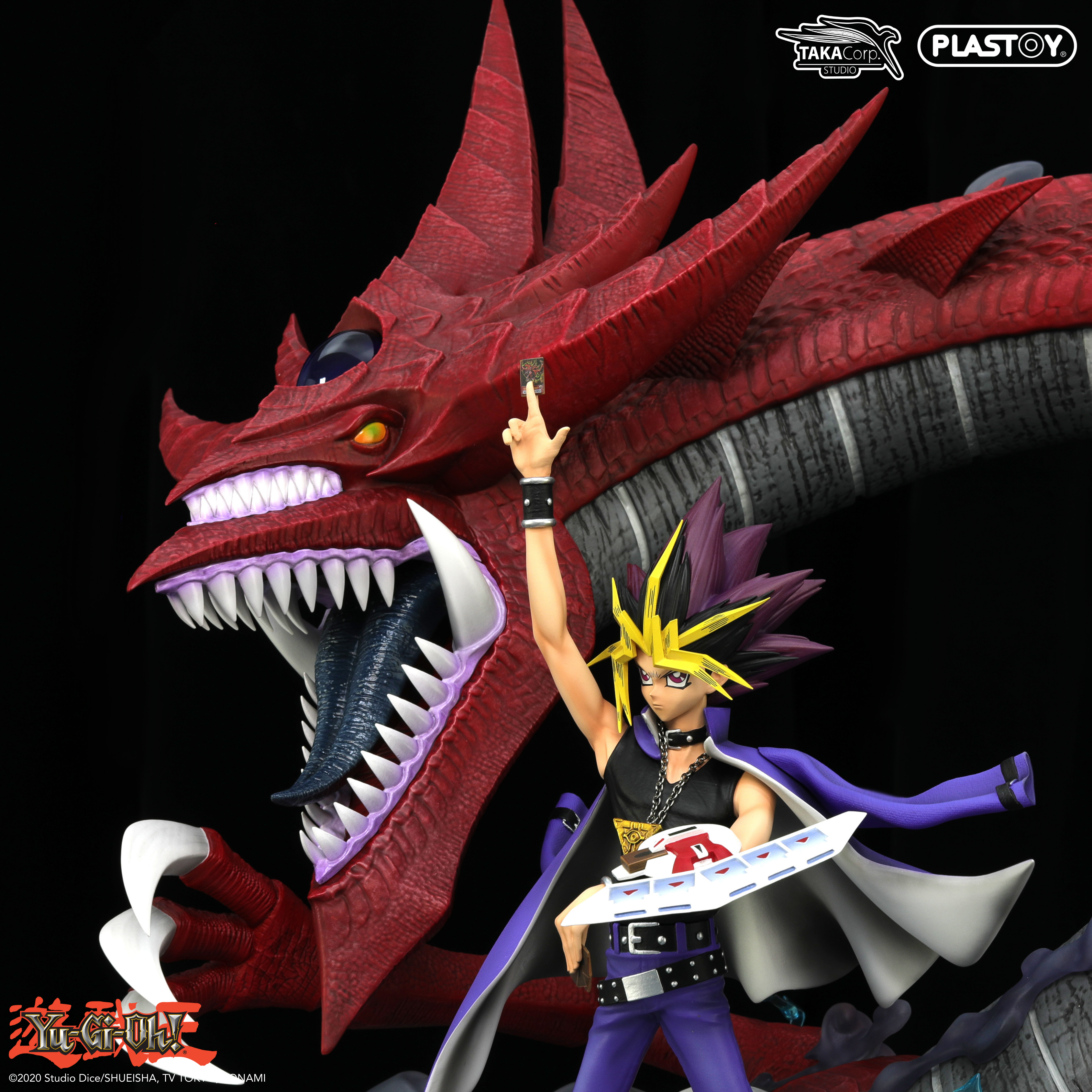 YAMI YUGI & SLIFER - YU-GI-OH! STATUE