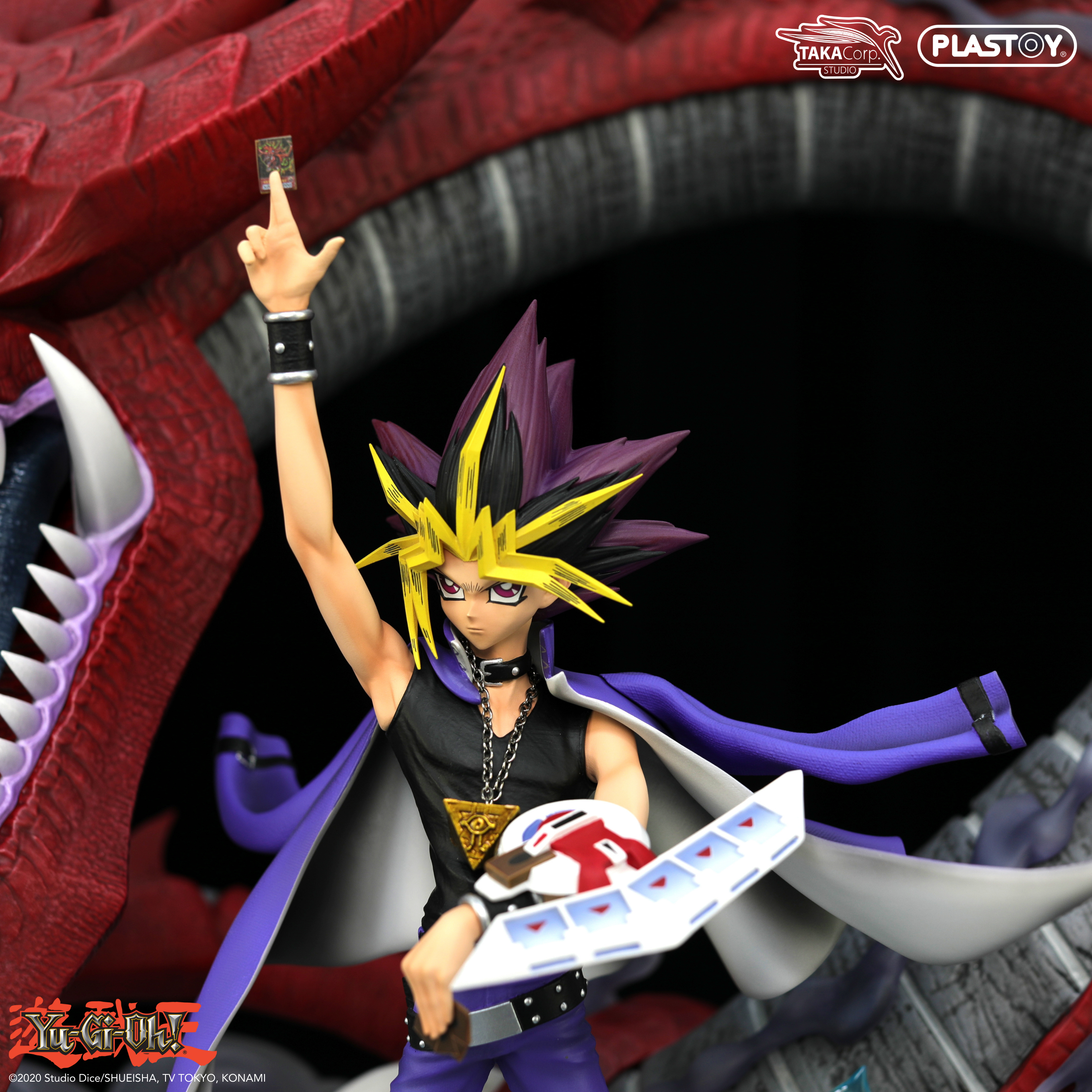 YAMI YUGI & SLIFER - YU-GI-OH! STATUE