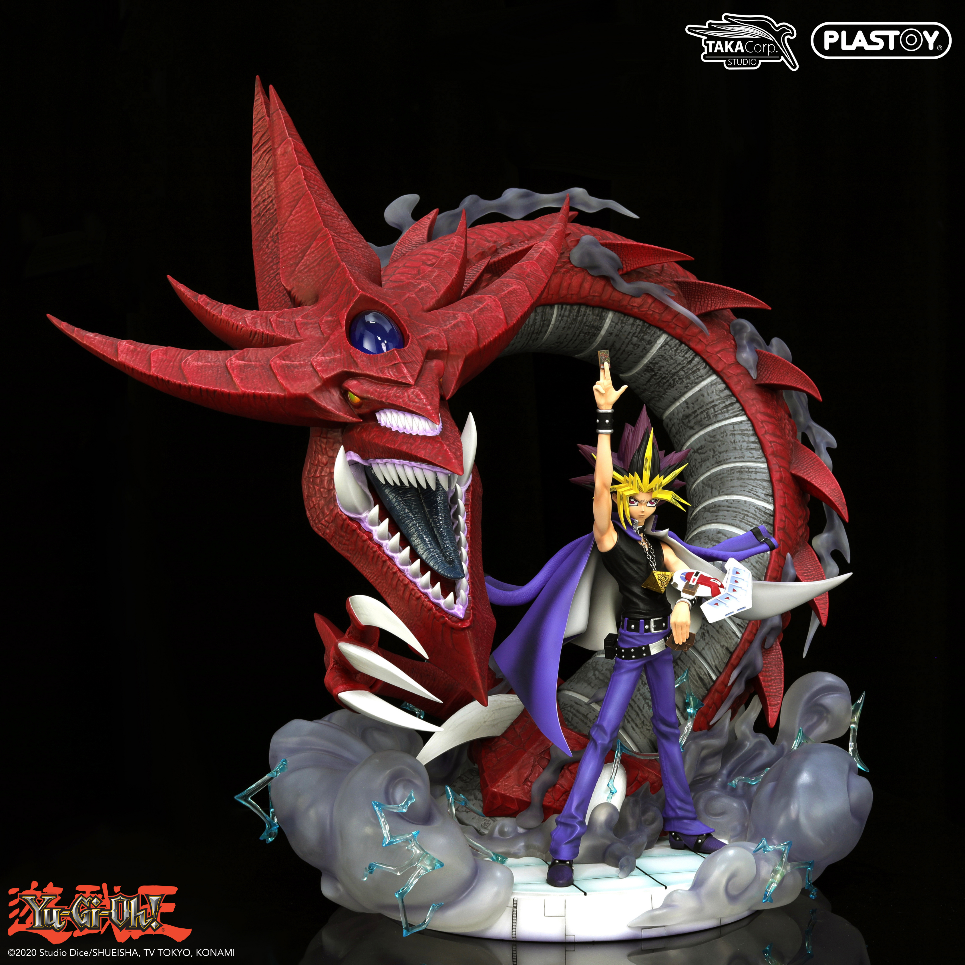 YAMI YUGI & SLIFER - YU-GI-OH! STATUE