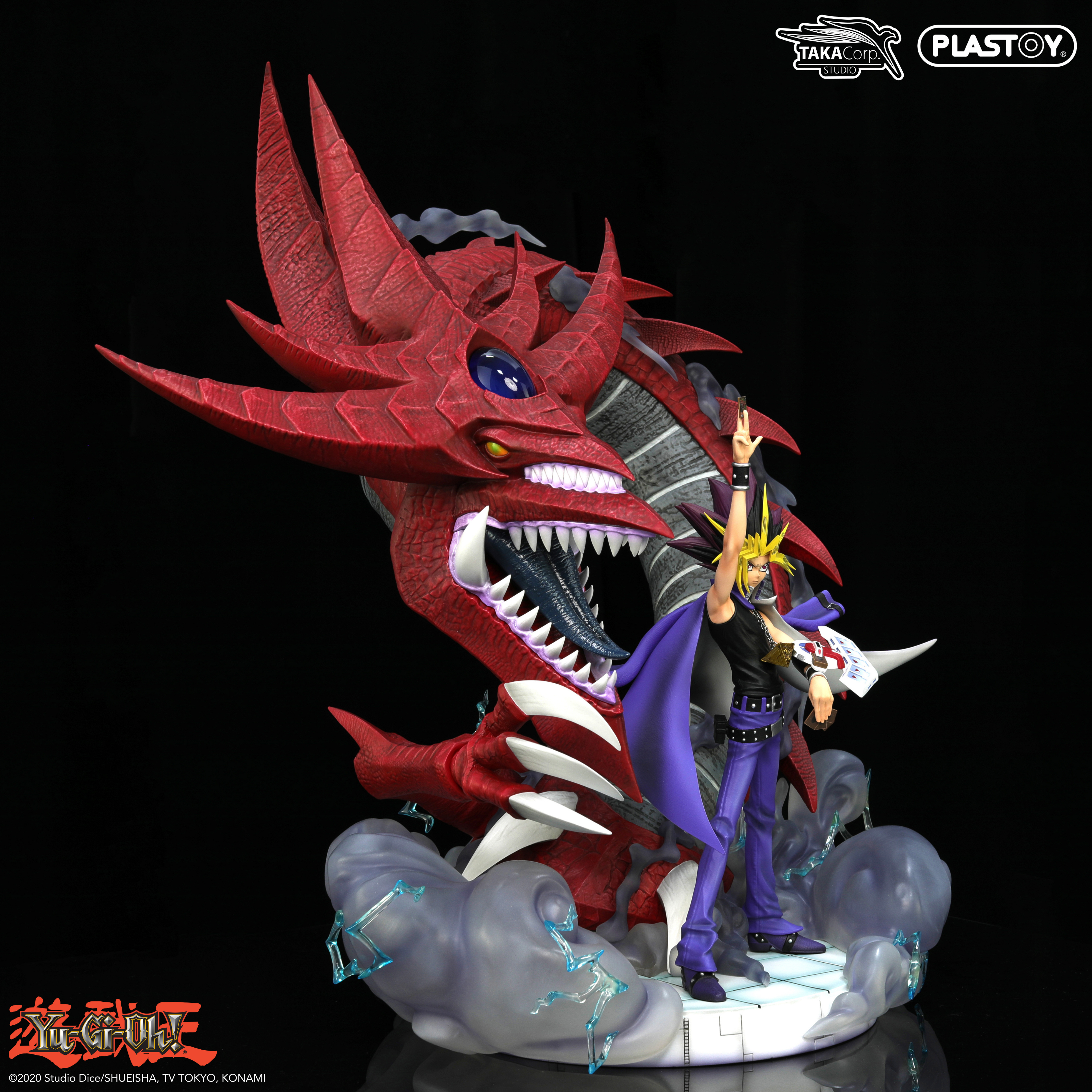 YAMI YUGI & SLIFER - YU-GI-OH! STATUE