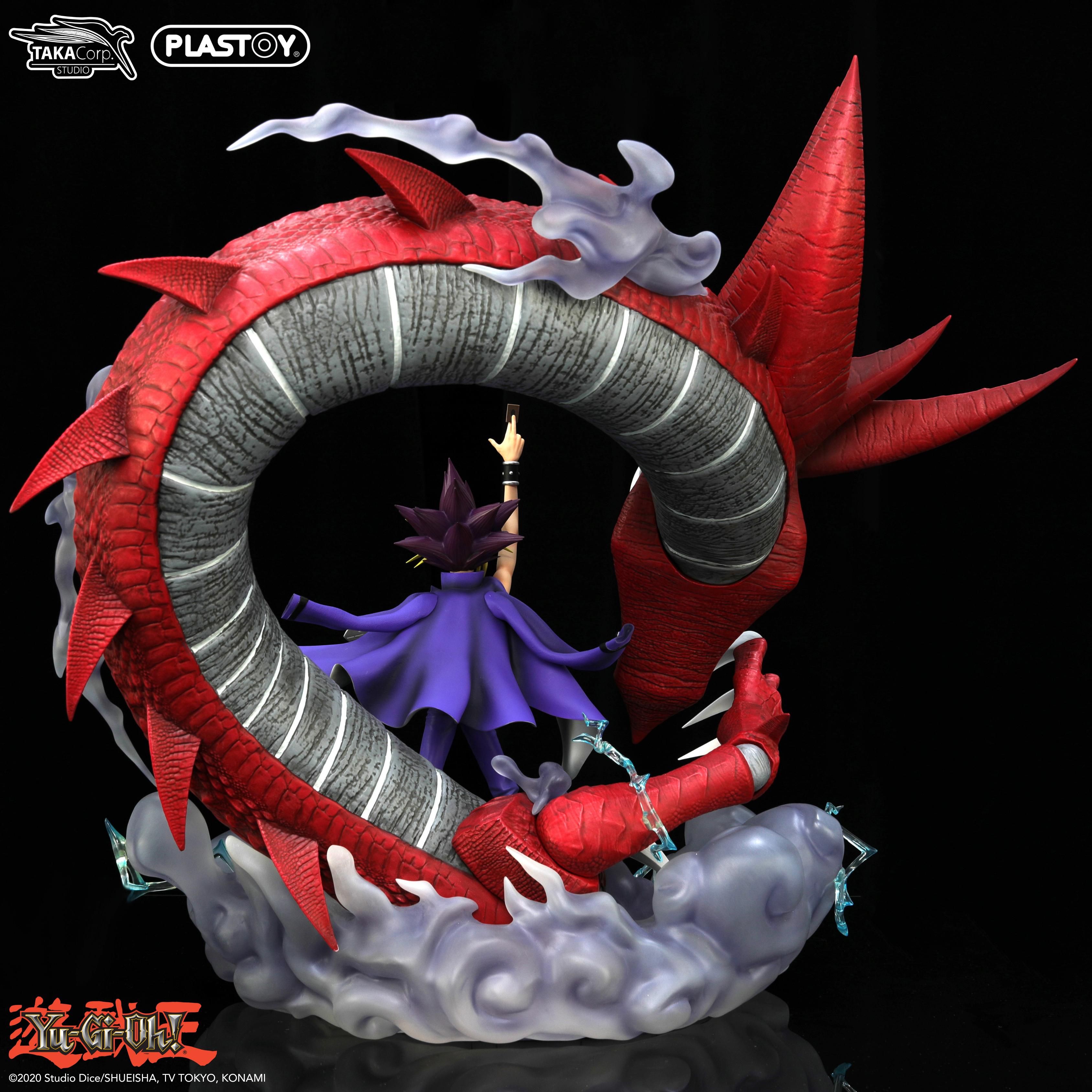 YAMI YUGI & SLIFER - YU-GI-OH! STATUE