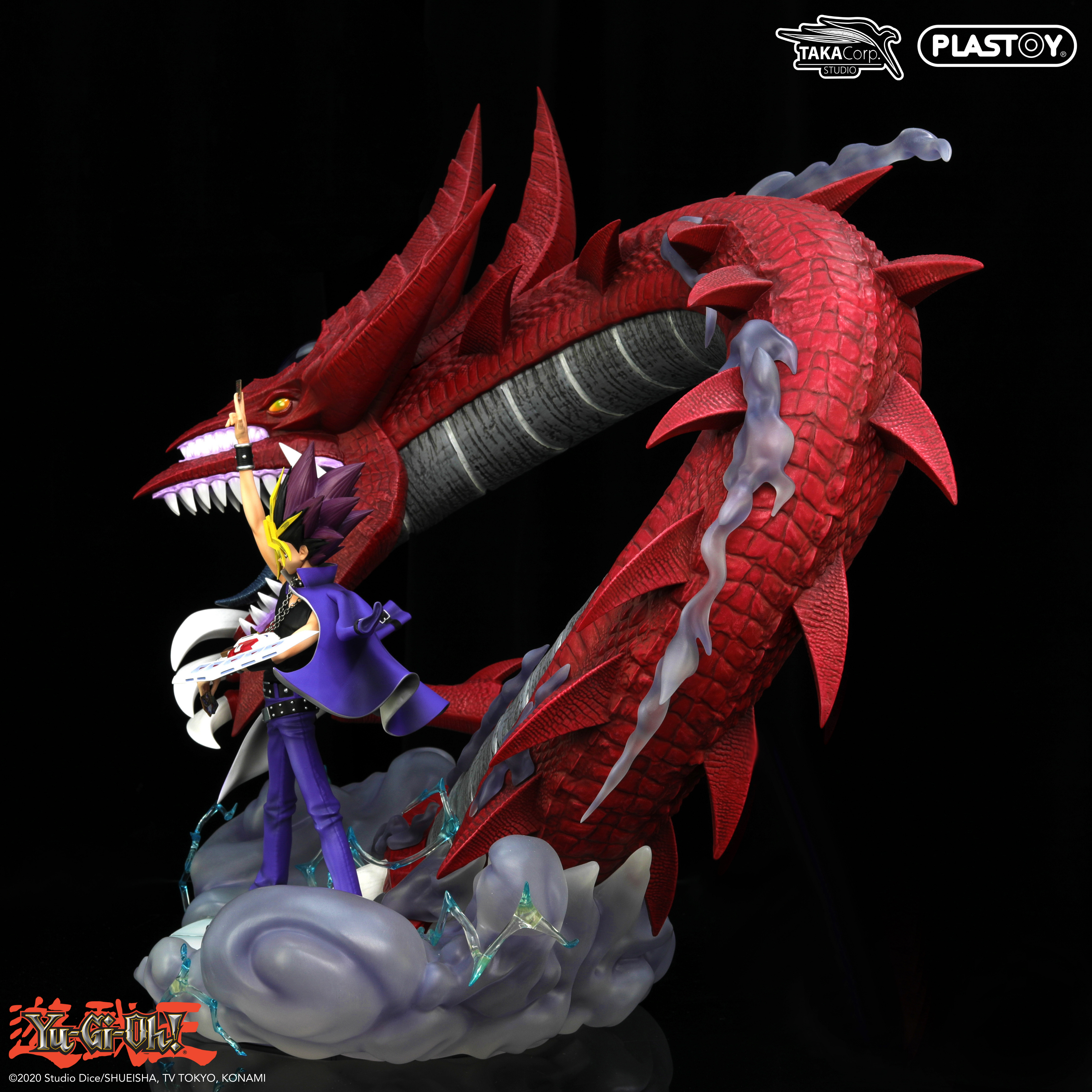 YAMI YUGI & SLIFER - YU-GI-OH! STATUE