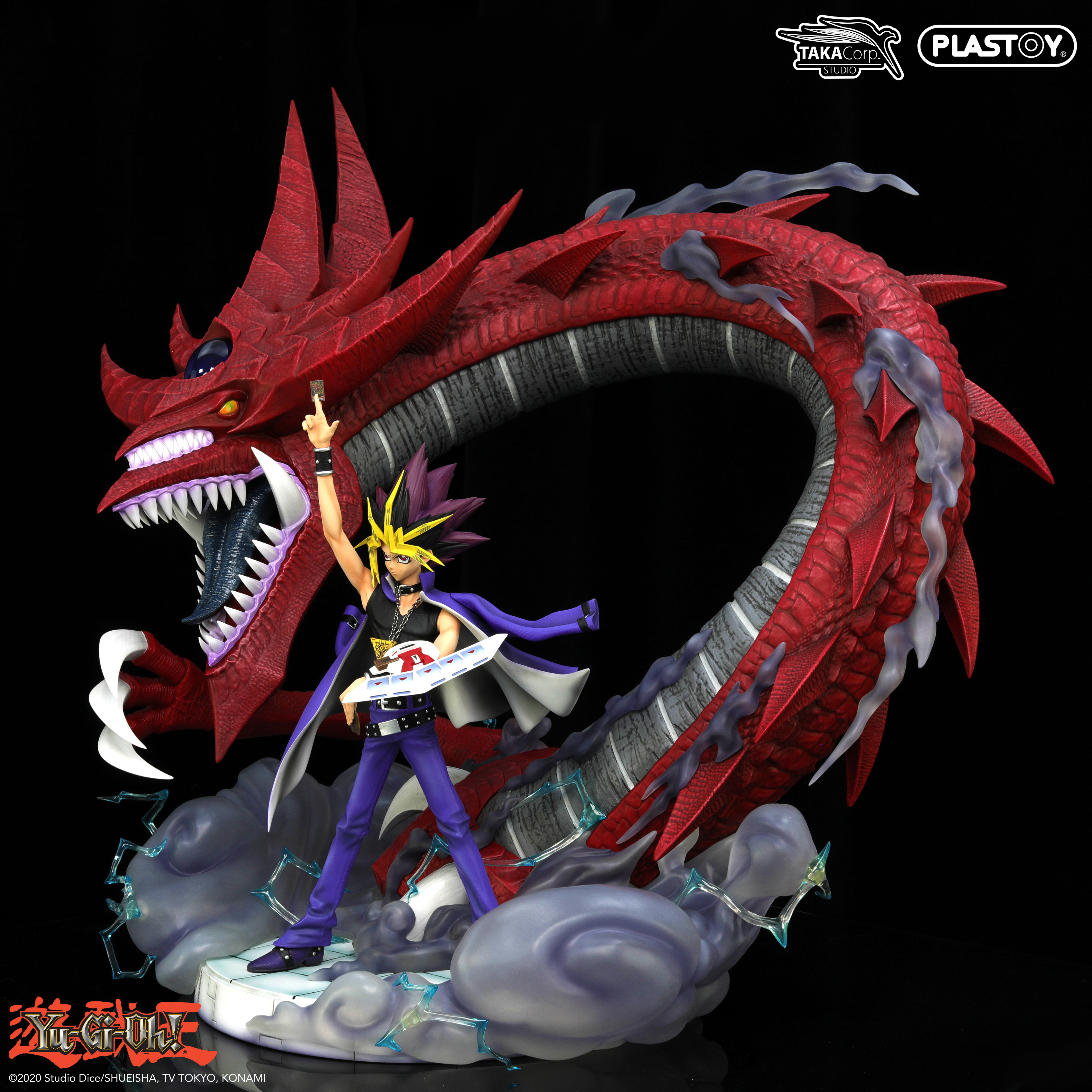 YAMI YUGI & SLIFER - YU-GI-OH! STATUE