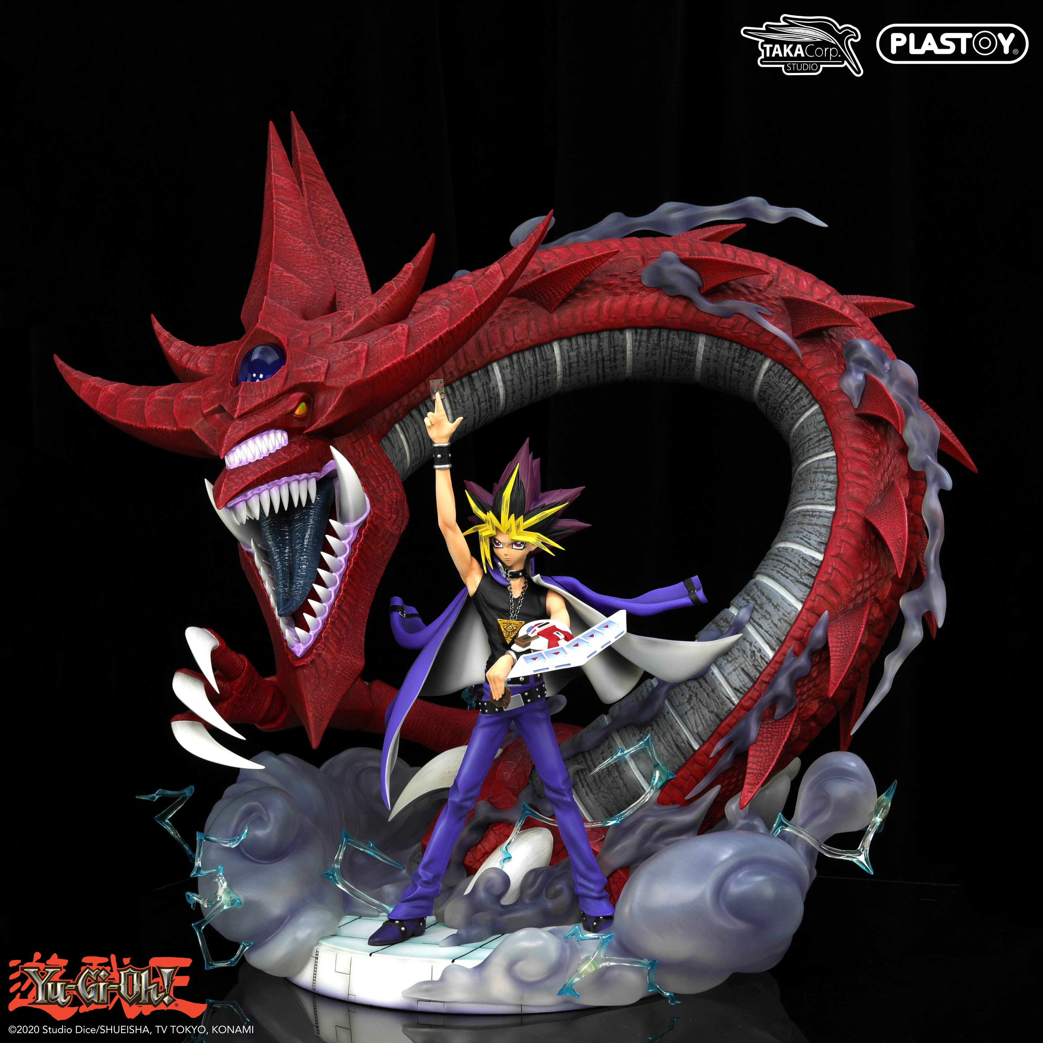 YAMI YUGI & SLIFER - YU-GI-OH! STATUE