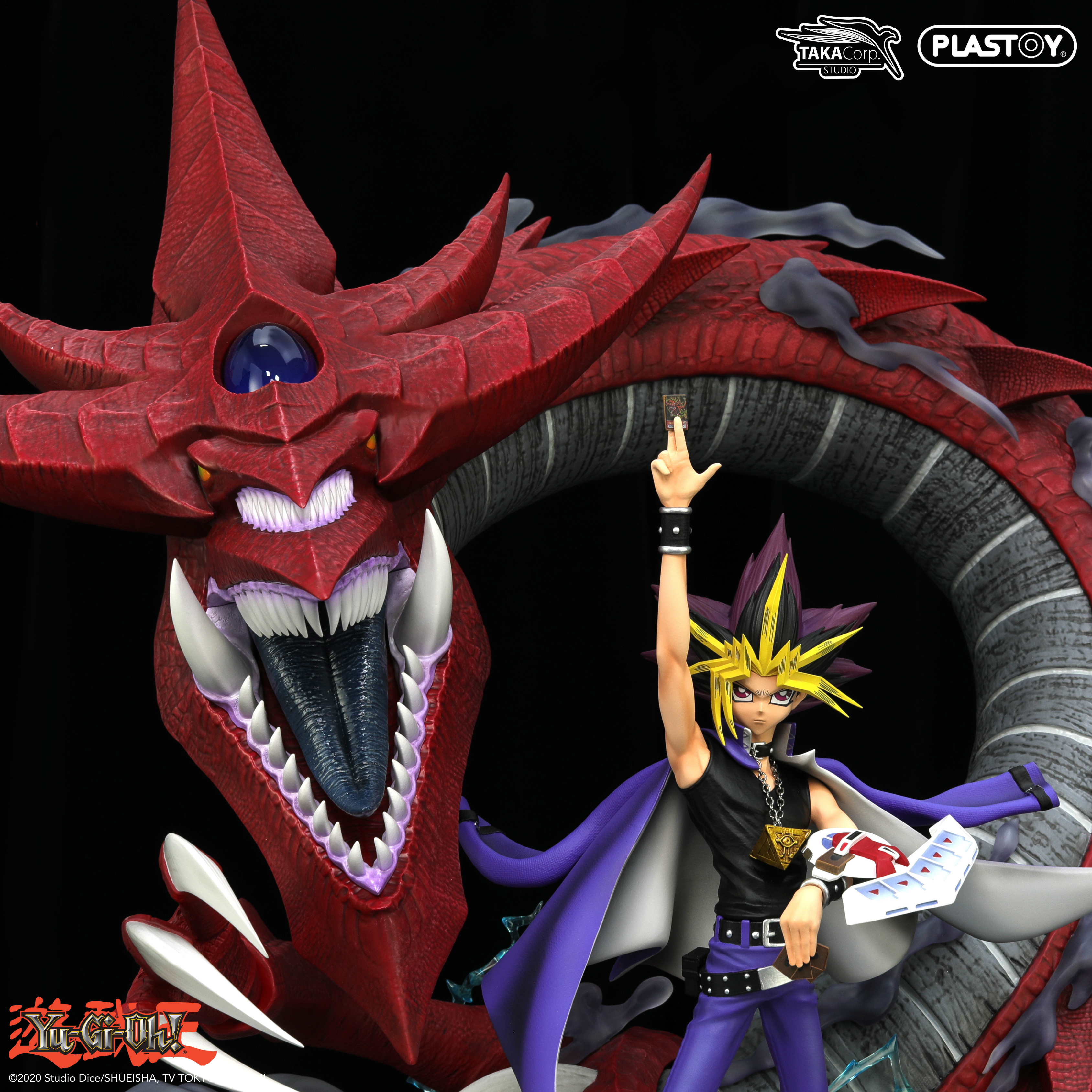 YAMI YUGI & SLIFER - YU-GI-OH! STATUE