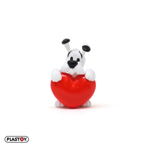 FIGURINE IDÉFIX CŒUR ROUGE