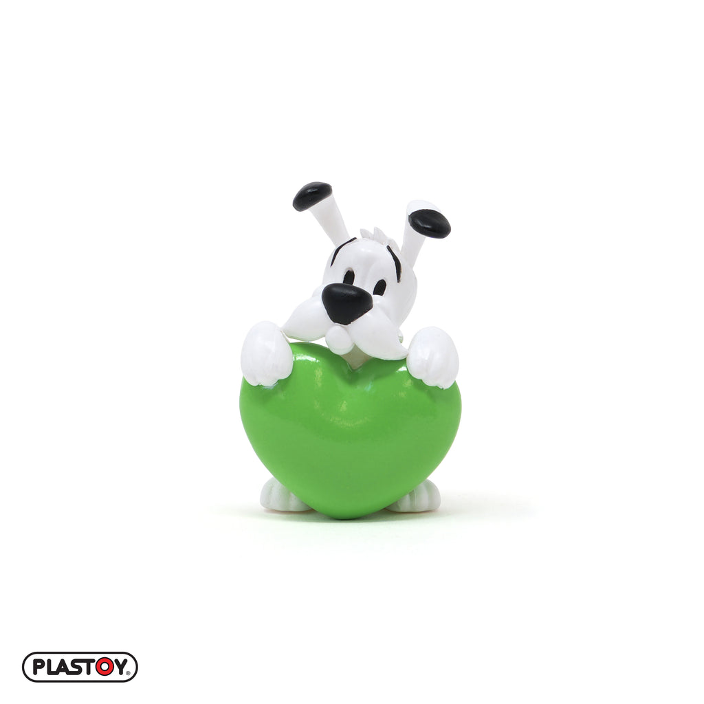 FIGURINE IDÉFIX CŒUR VERT