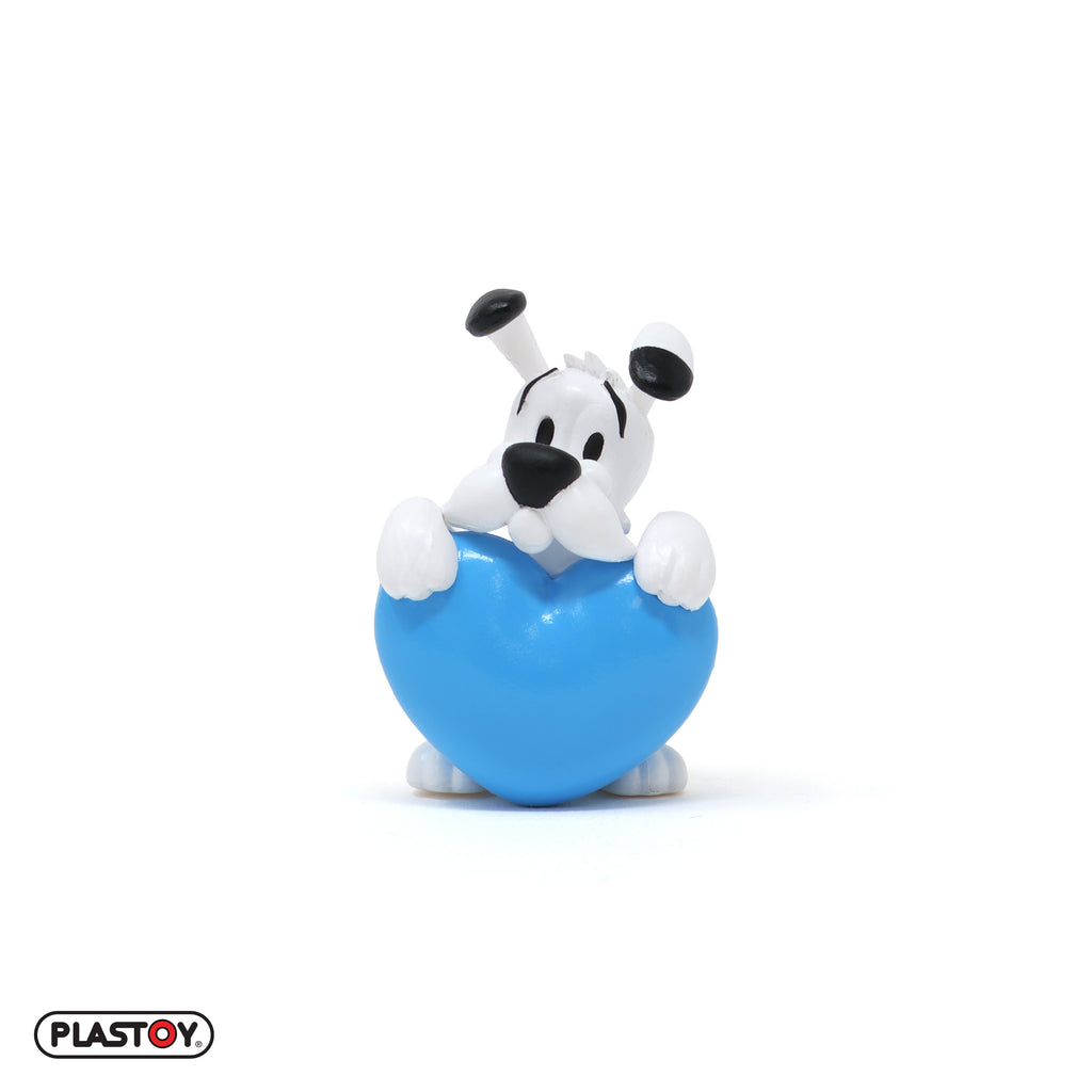 FIGURINE IDÉFIX CŒUR BLEU