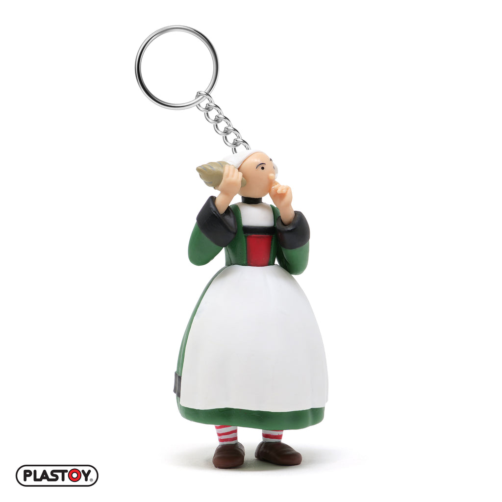 PORTE-CLÉS BÉCASSINE ET LE COQUILLAGE
