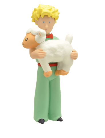 FIGURINE LE PETIT PRINCE ET LE MOUTON