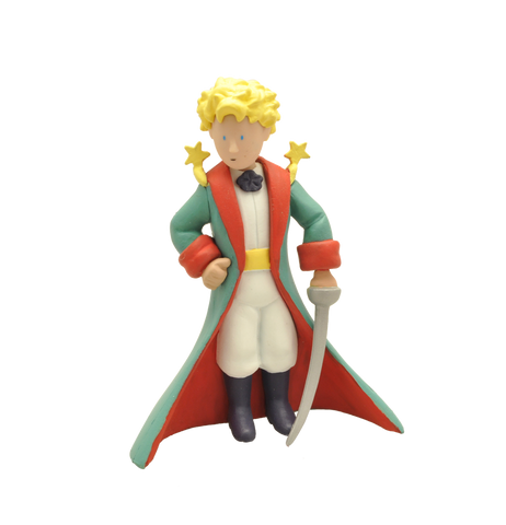 FIGURINE LE PETIT PRINCE EN HABIT DE PRINCE