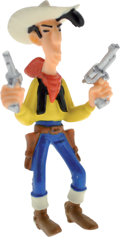 FIGURINE LUCKY LUKE 2 PISTOLETS