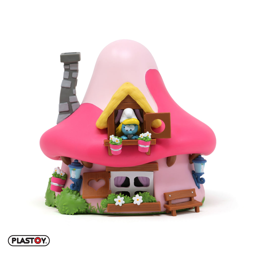 TIRELIRE MAISON CHAMPIGNON SCHTROUMPFETTE