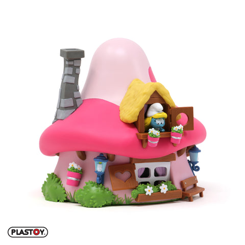 TIRELIRE MAISON CHAMPIGNON SCHTROUMPFETTE