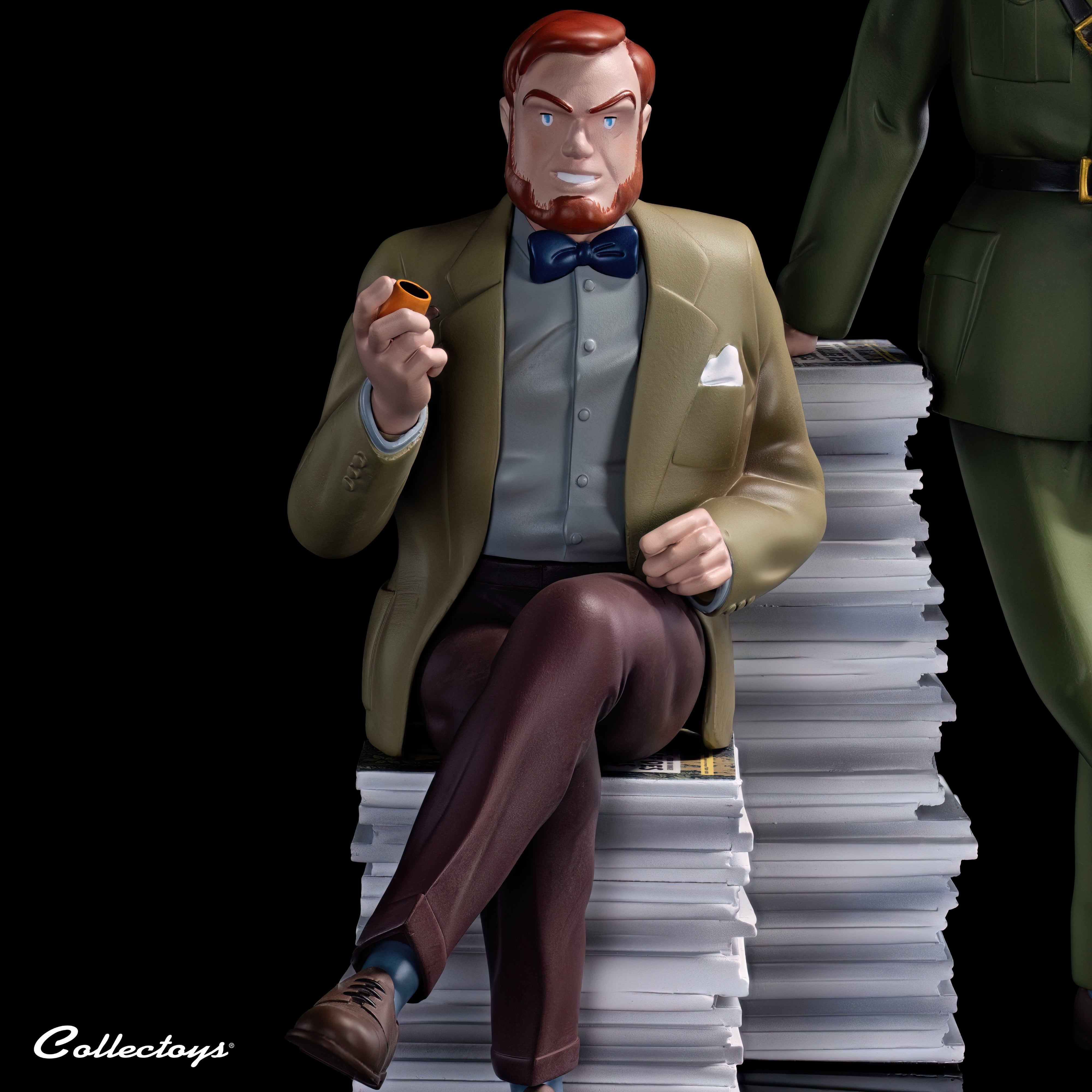 FIGURINE BLAKE ET MORTIMER PILE D'ALBUMS