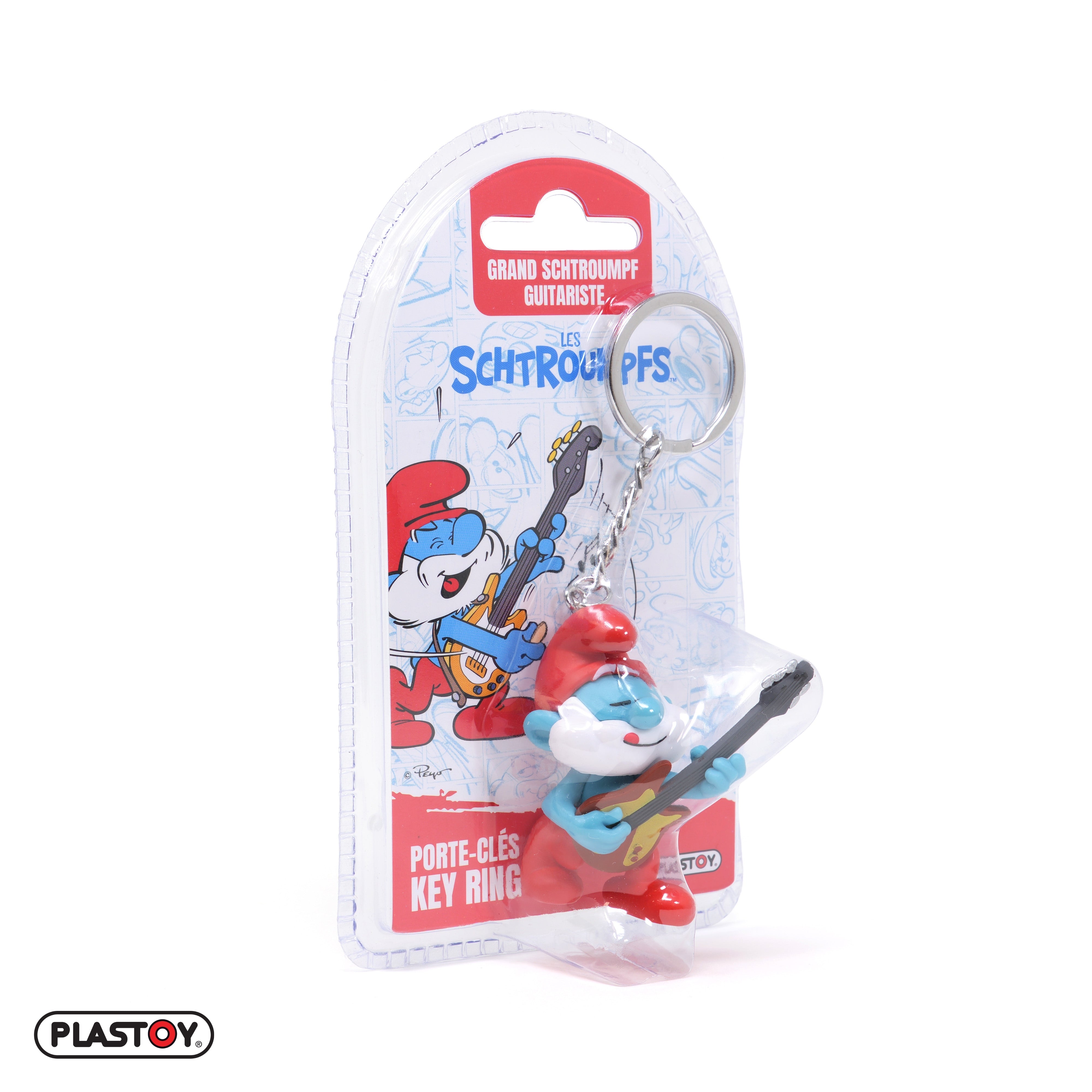 FIGURINE GRAND SCHTROUMPF GUITARISTE