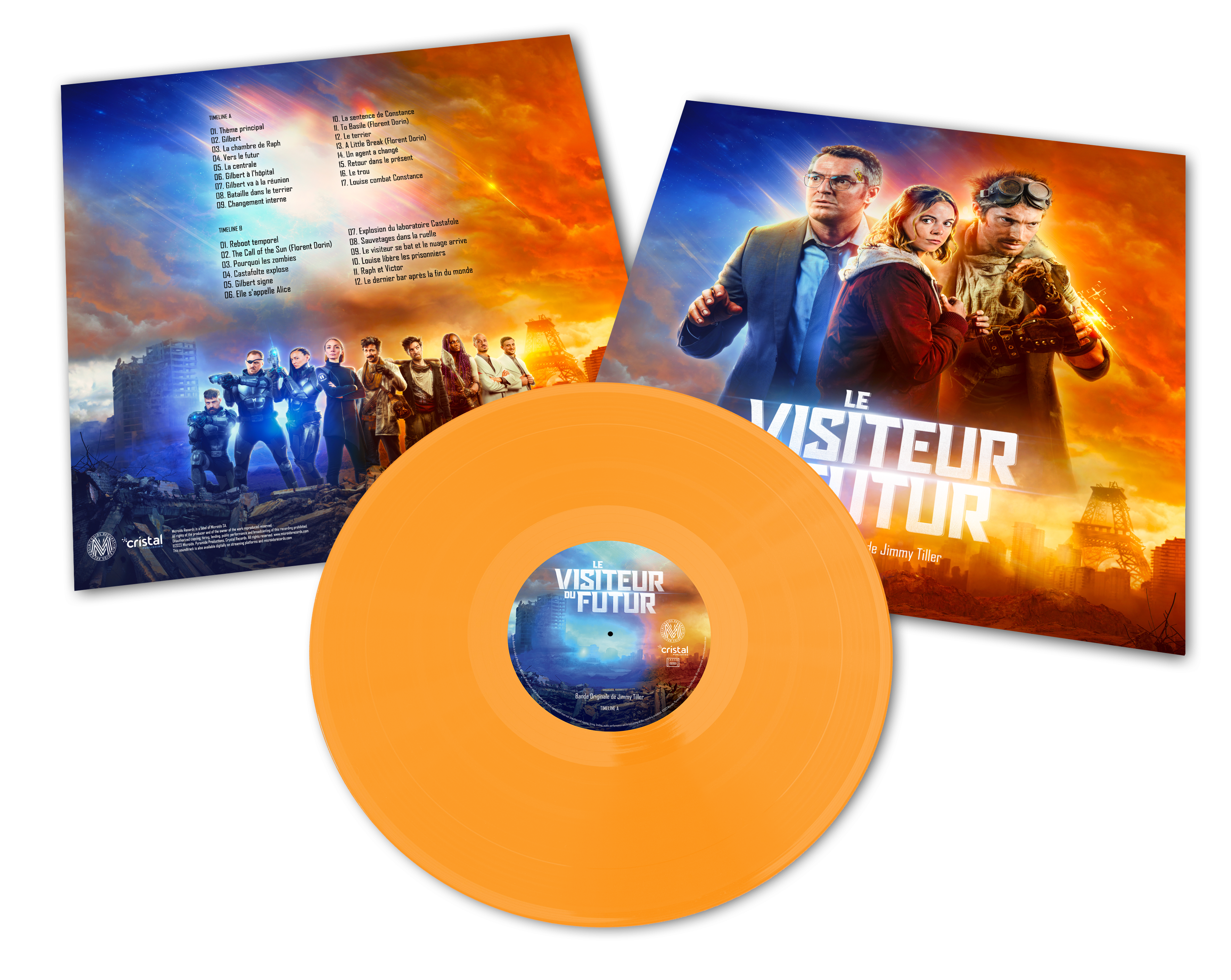 VINYLE LE VISITEUR DU FUTUR - ORIGINAL SOUNDTRACK