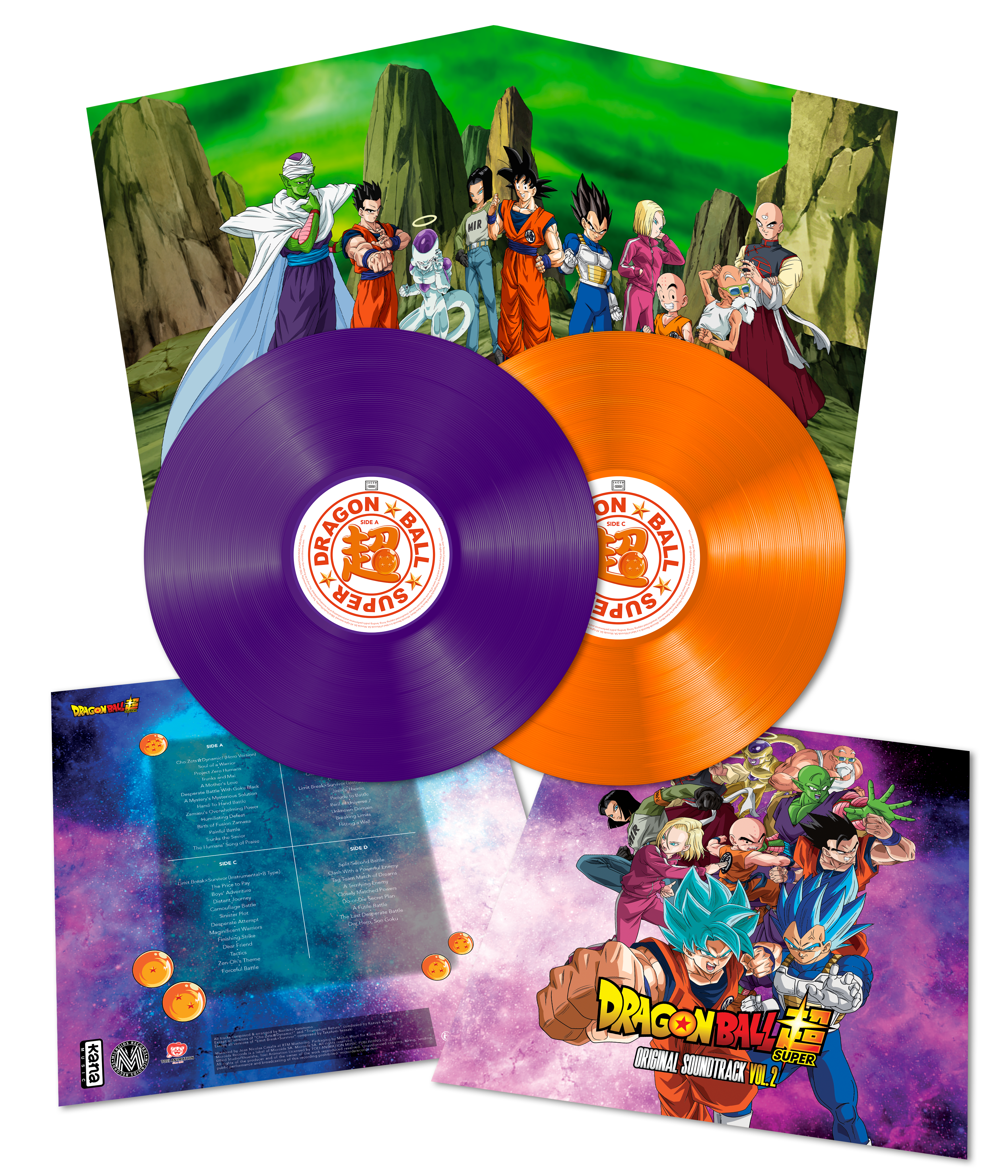 VINYLE DRAGON BALL SUPER - ORIGINAL SOUNDTRACK - VOL.2