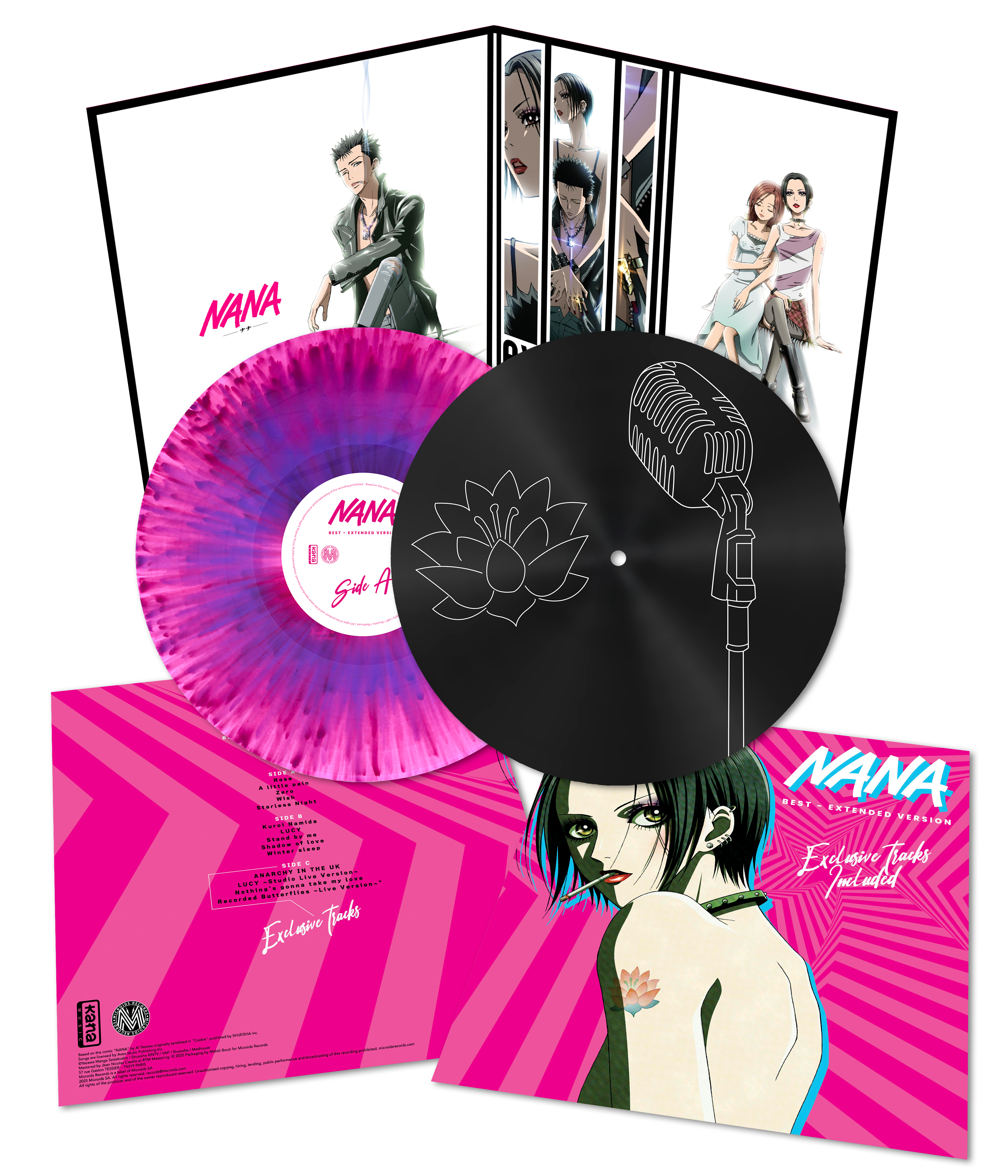 VINYLE NANA - BEST - EXTENDED EDITION 2 LP