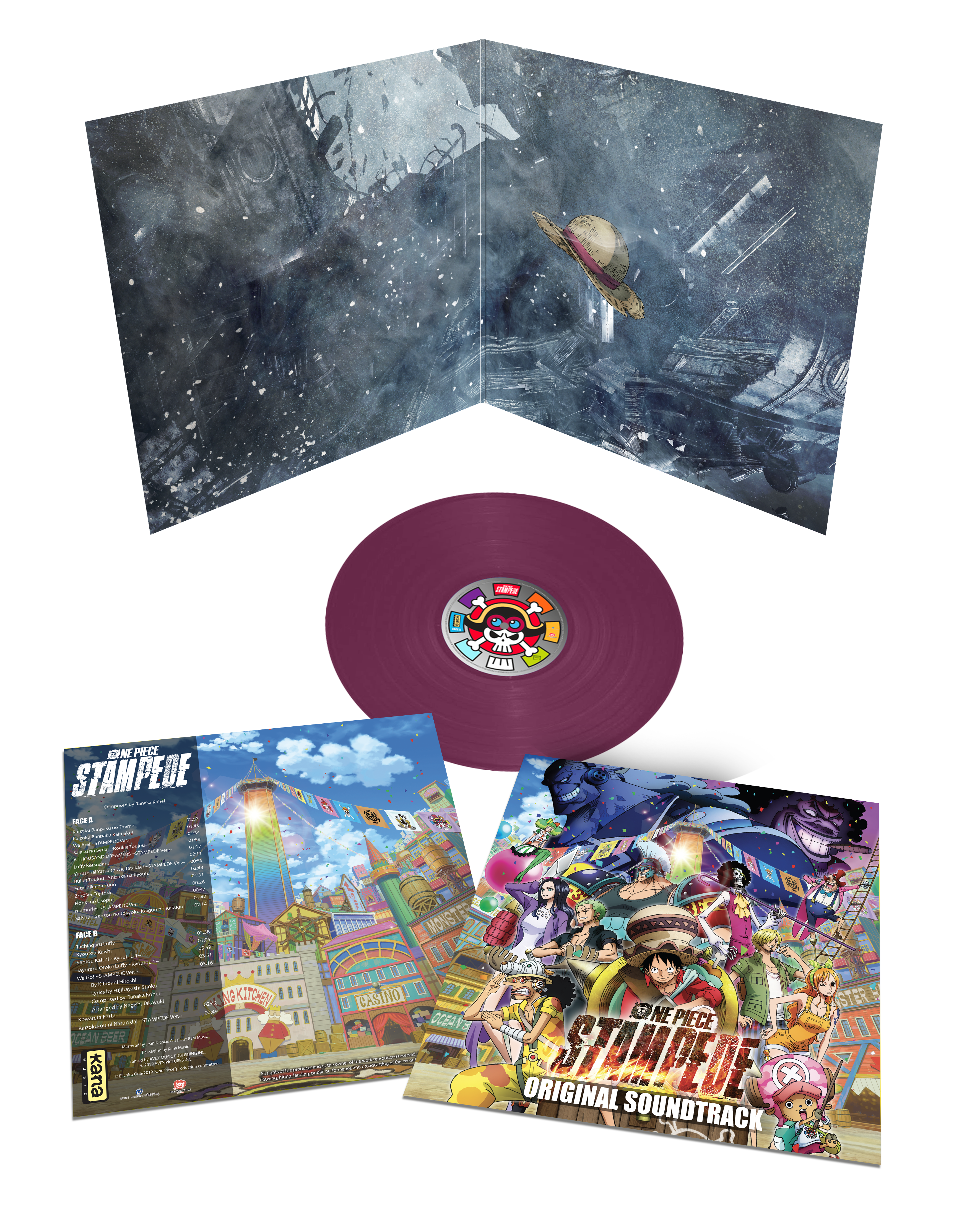 VINYLE ONE PIECE - STAMPEDE