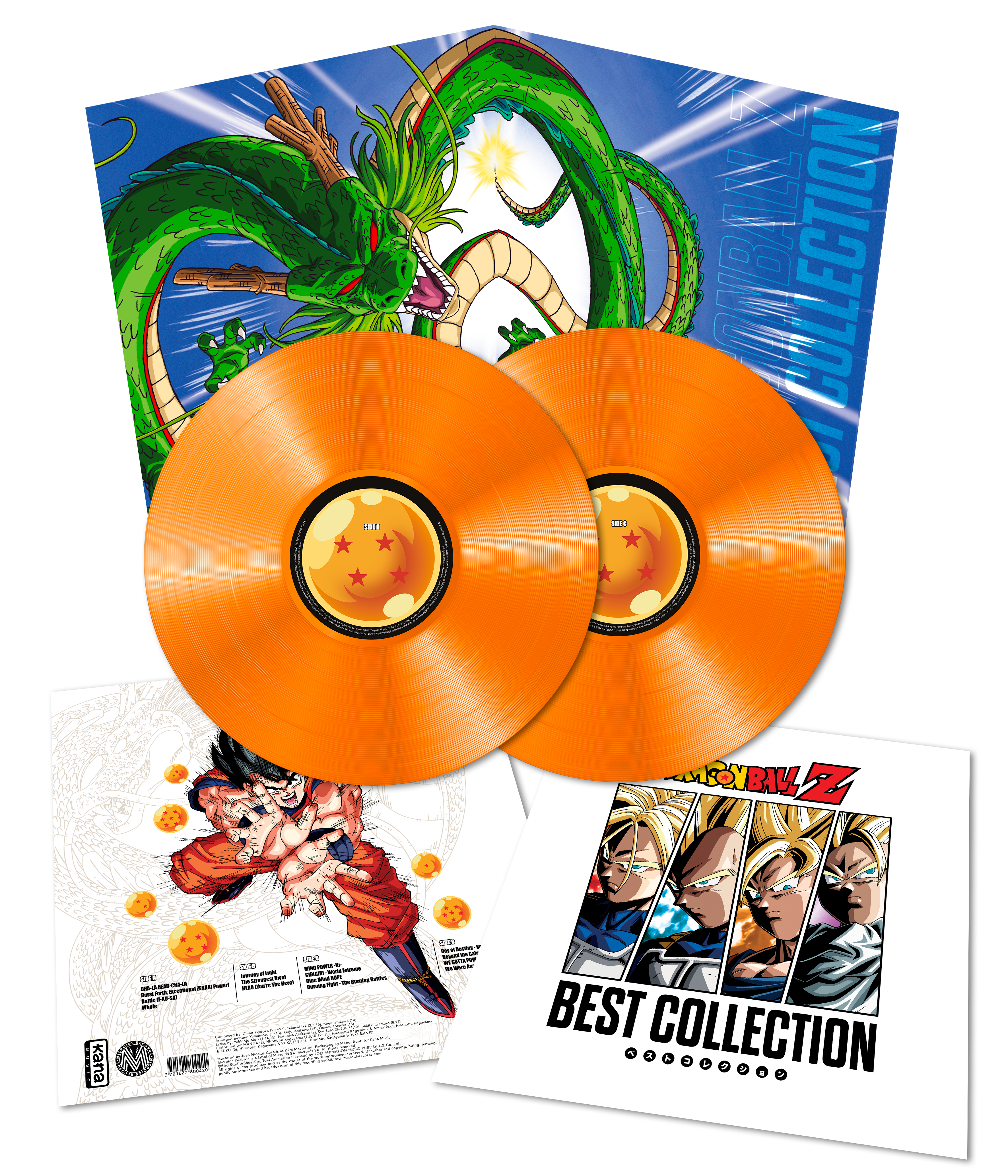 VINYLE DRAGON BALL Z - BEST COLLECTION - LIMITED