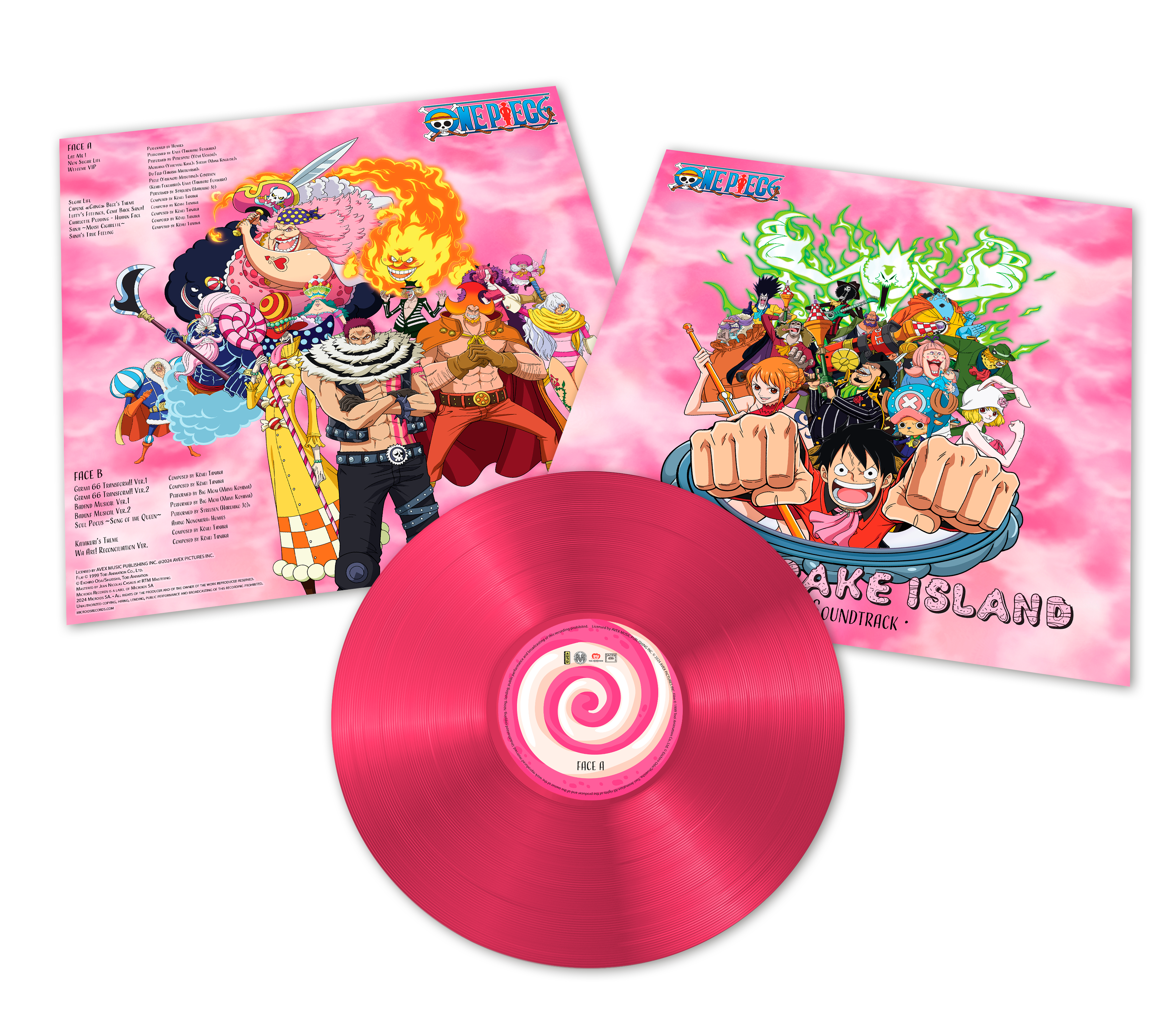 VINYLE ONE PIECE - WHOLE CAKE ISLAND