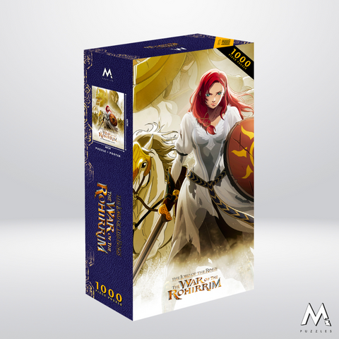 PUZZLE 1000 PIÈCES - LA GUERRE DES ROHIRRIM