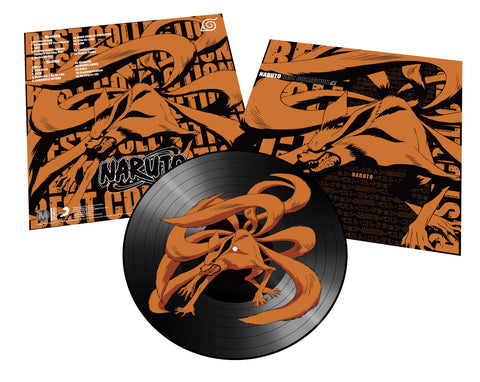 VINYLE NARUTO - BEST COLLECTION - EDITION KYUBI (Picture Disc)