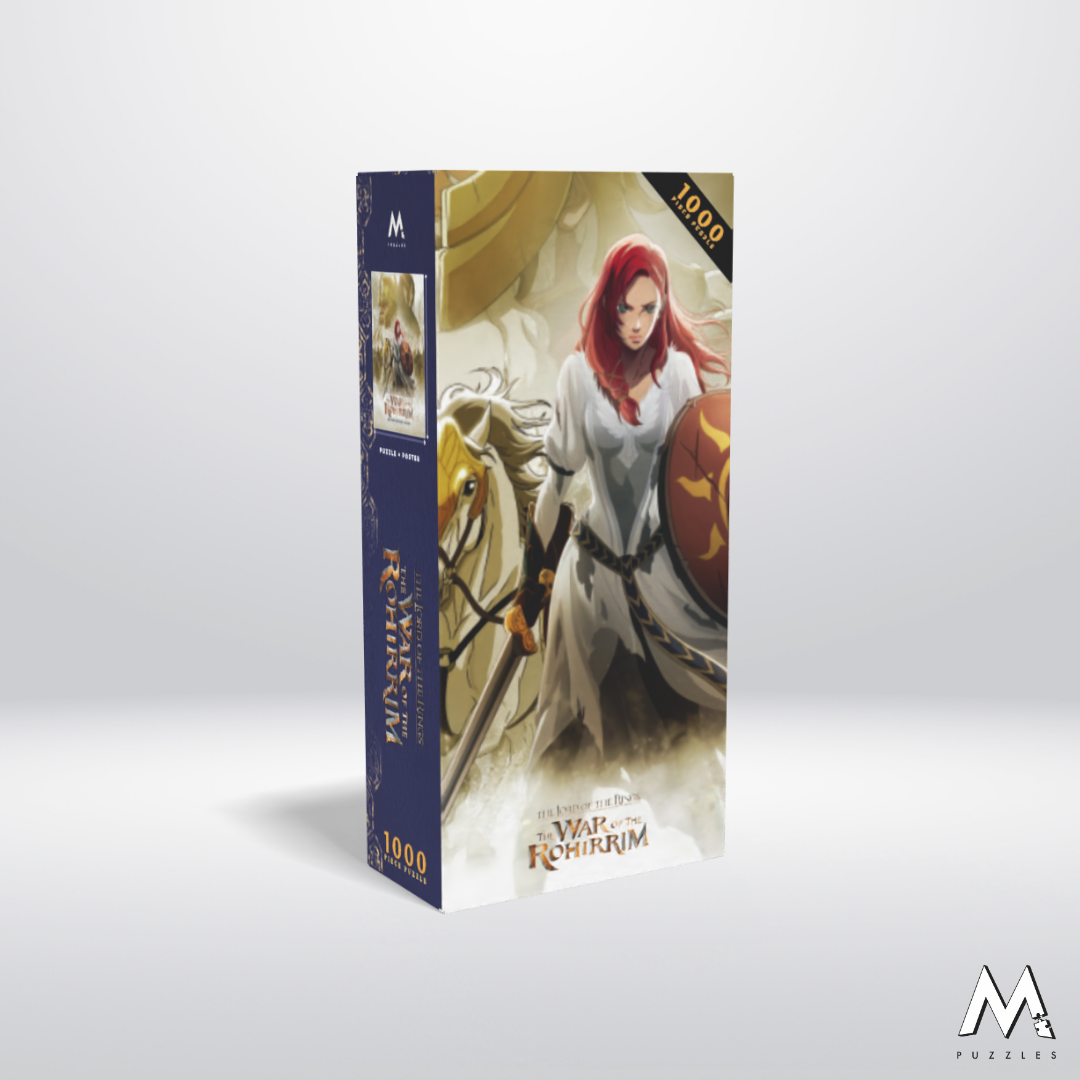 PUZZLE 1000 PIÈCES - LA GUERRE DES ROHIRRIM
