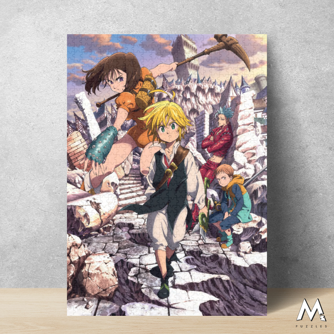 PUZZLE 1000 PIÈCES - SEVEN DEADLY SINS