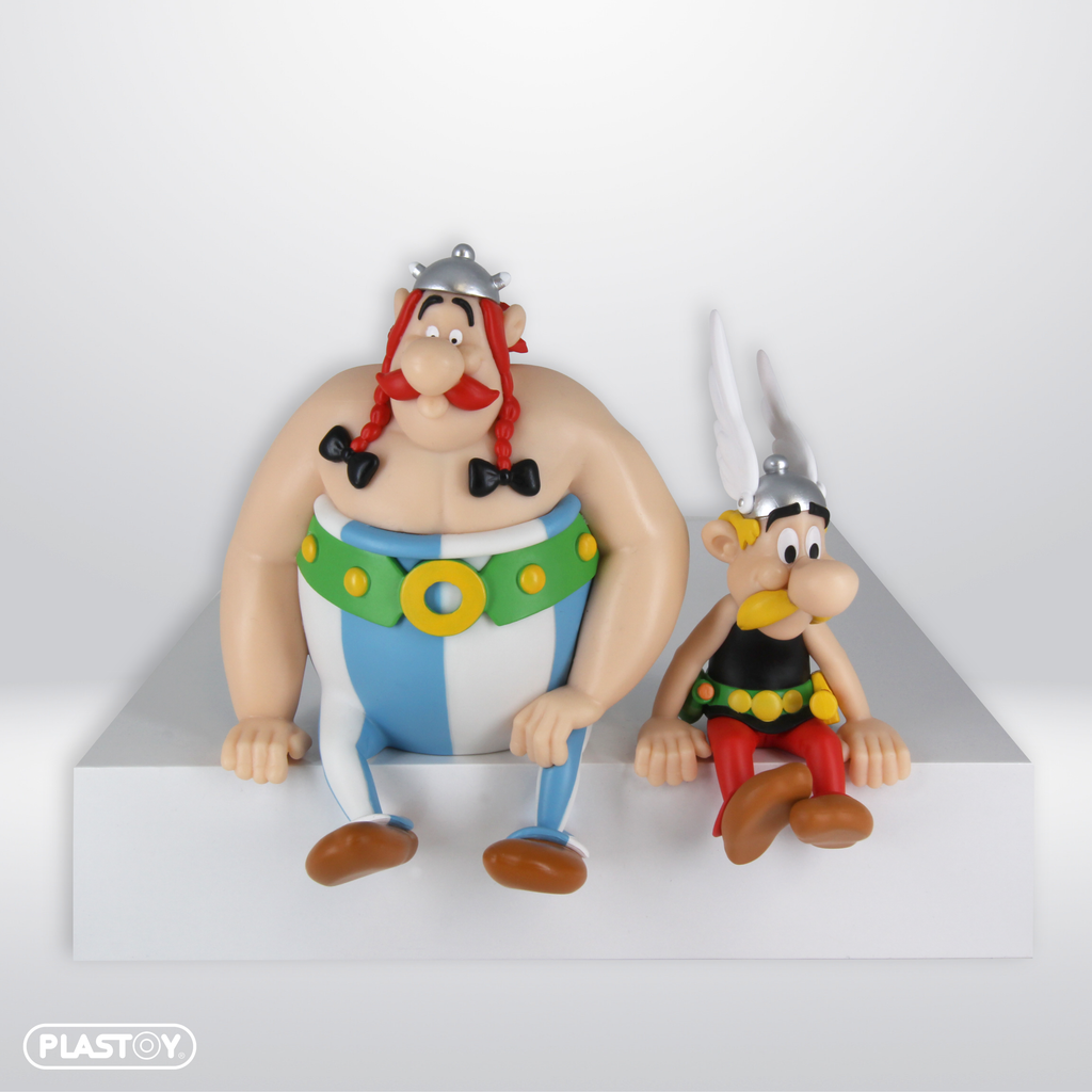 FIGURINE ASTÉRIX & OBÉLIX ASSIS