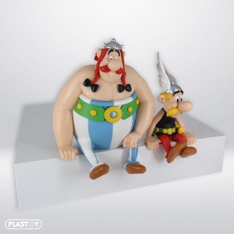 FIGURINE ASTÉRIX & OBÉLIX ASSIS