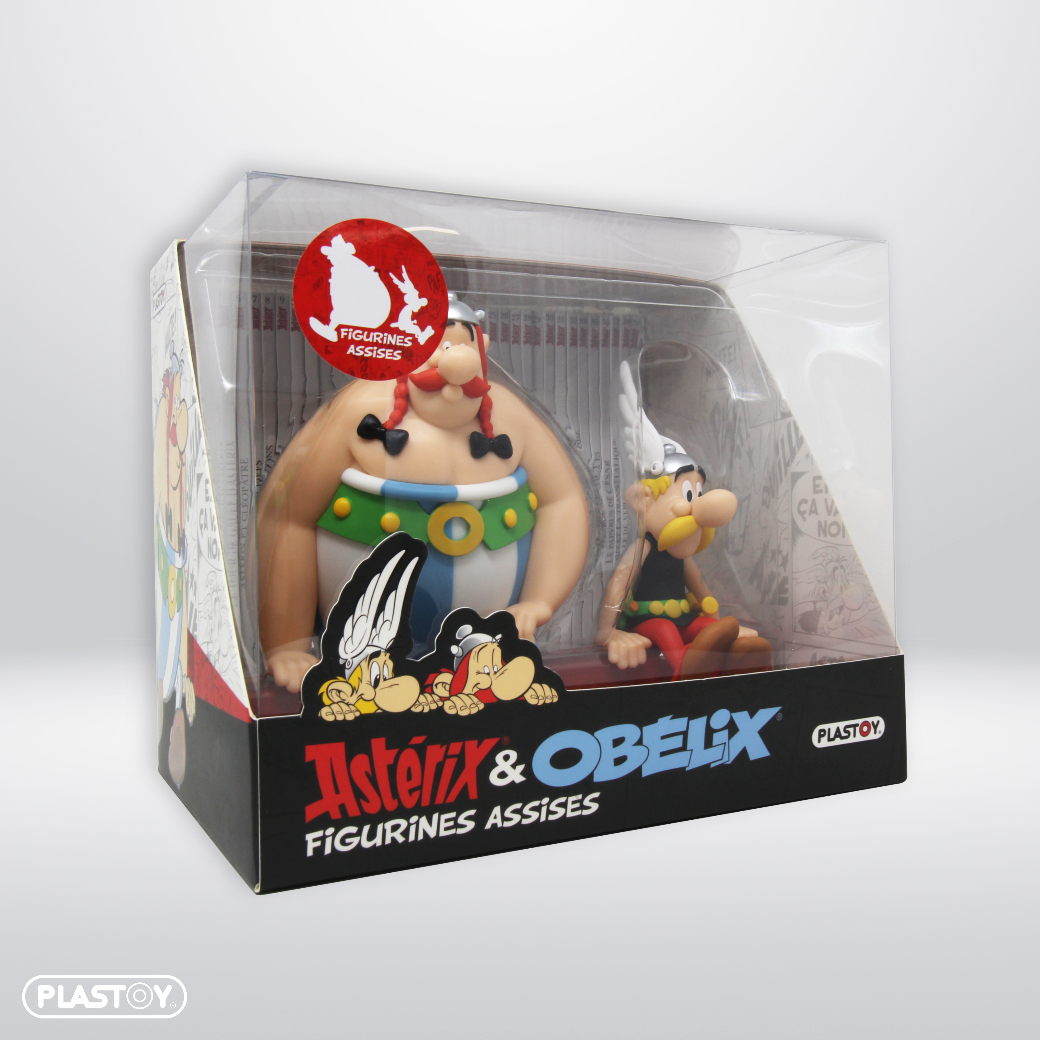 FIGURINE ASTÉRIX & OBÉLIX ASSIS
