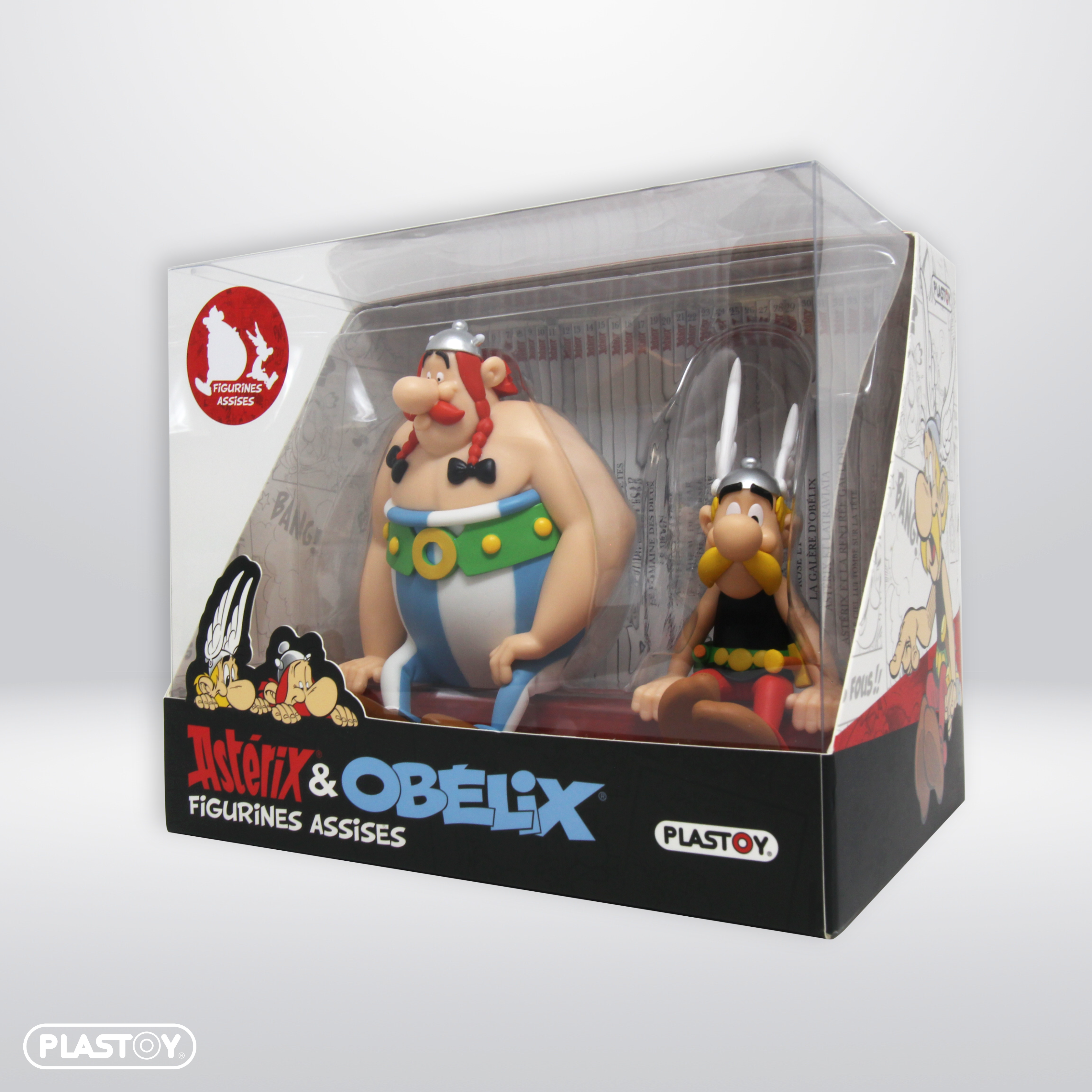 FIGURINE ASTÉRIX & OBÉLIX ASSIS