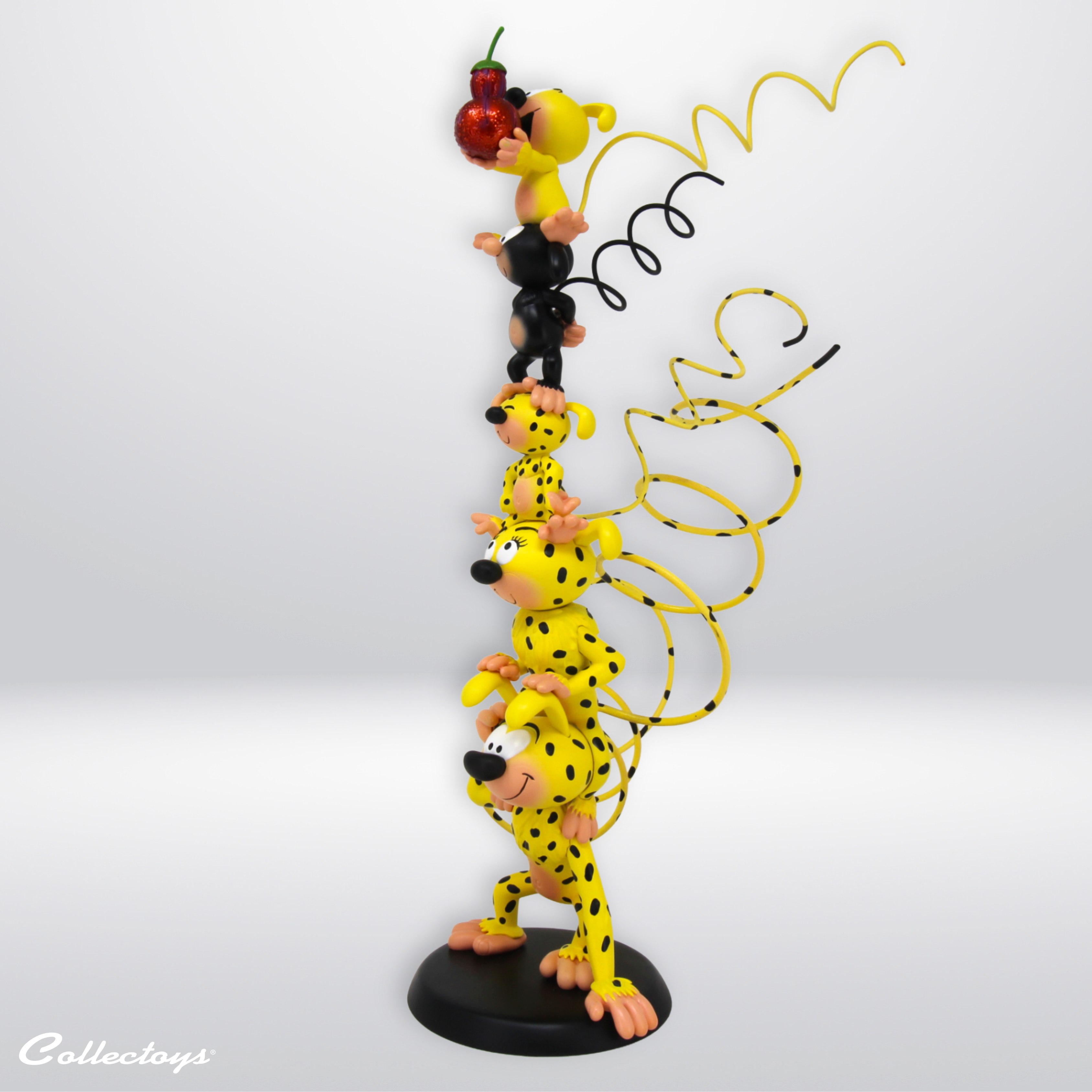 FIGURINE COLONNE MARSUPILAMI POLYCHROME
