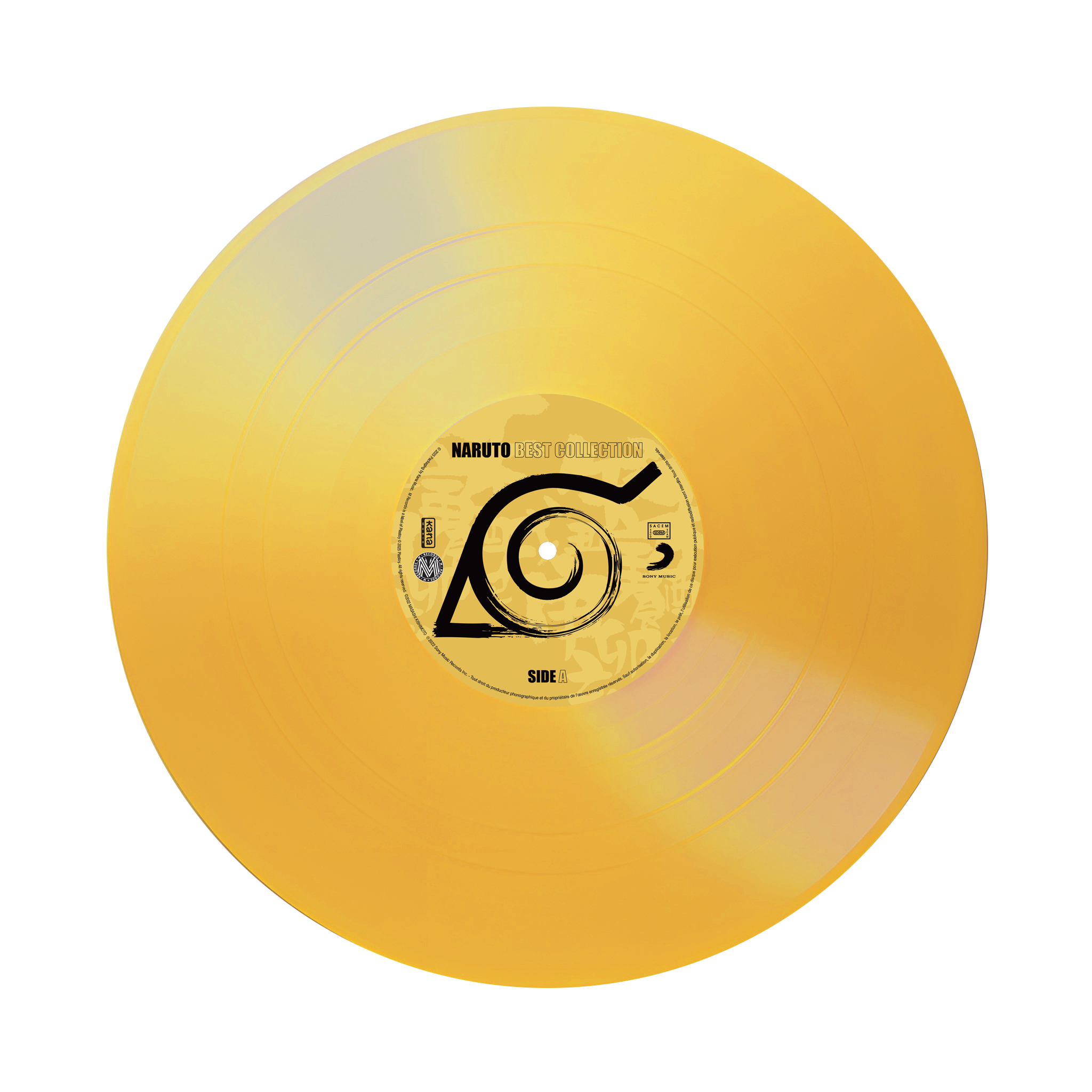 VINYLE NARUTO - BEST COLLECTION - EDITION MINATO