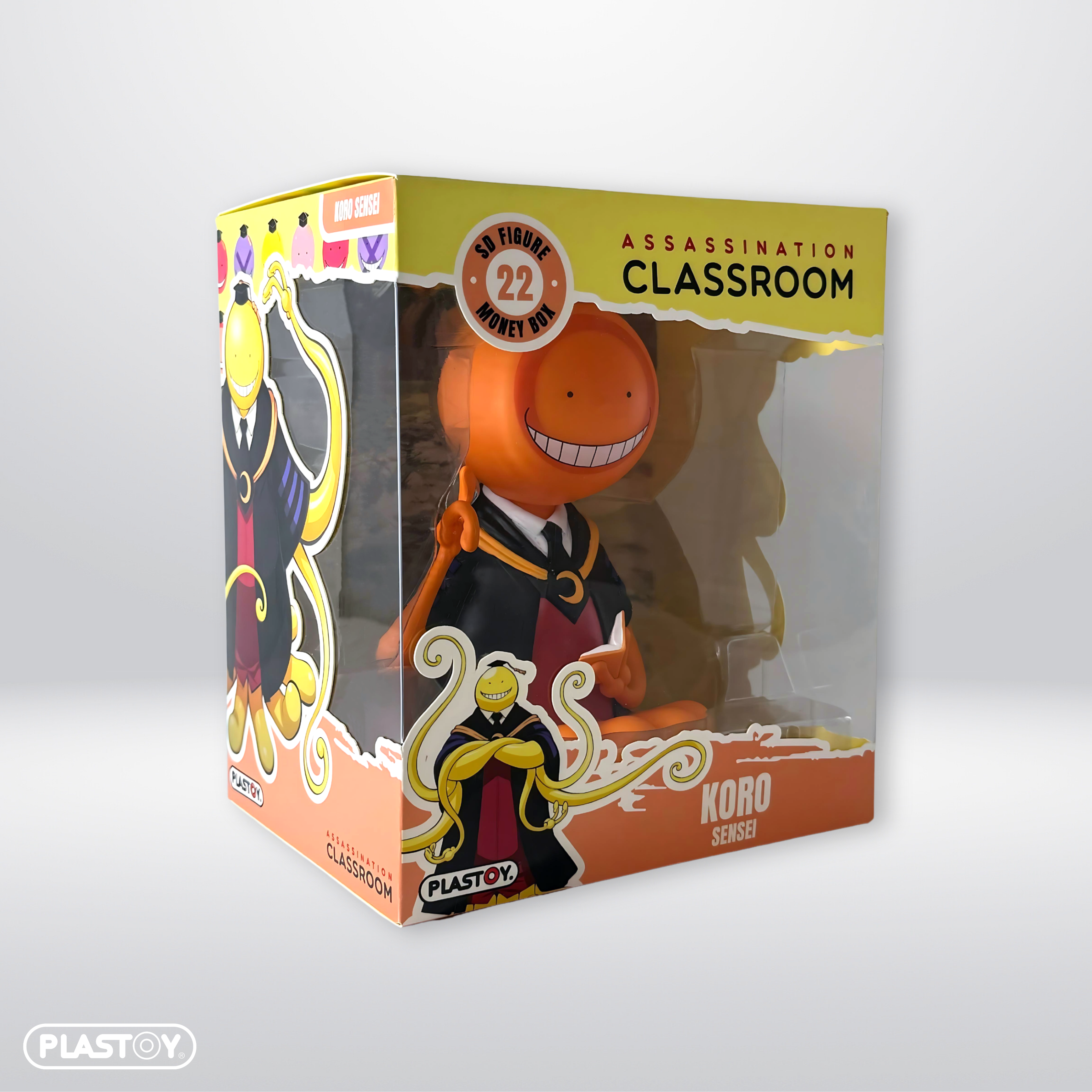 TIRELIRE KORO SENSEI ORANGE EDITION LIMITEE 1500ex MONDE