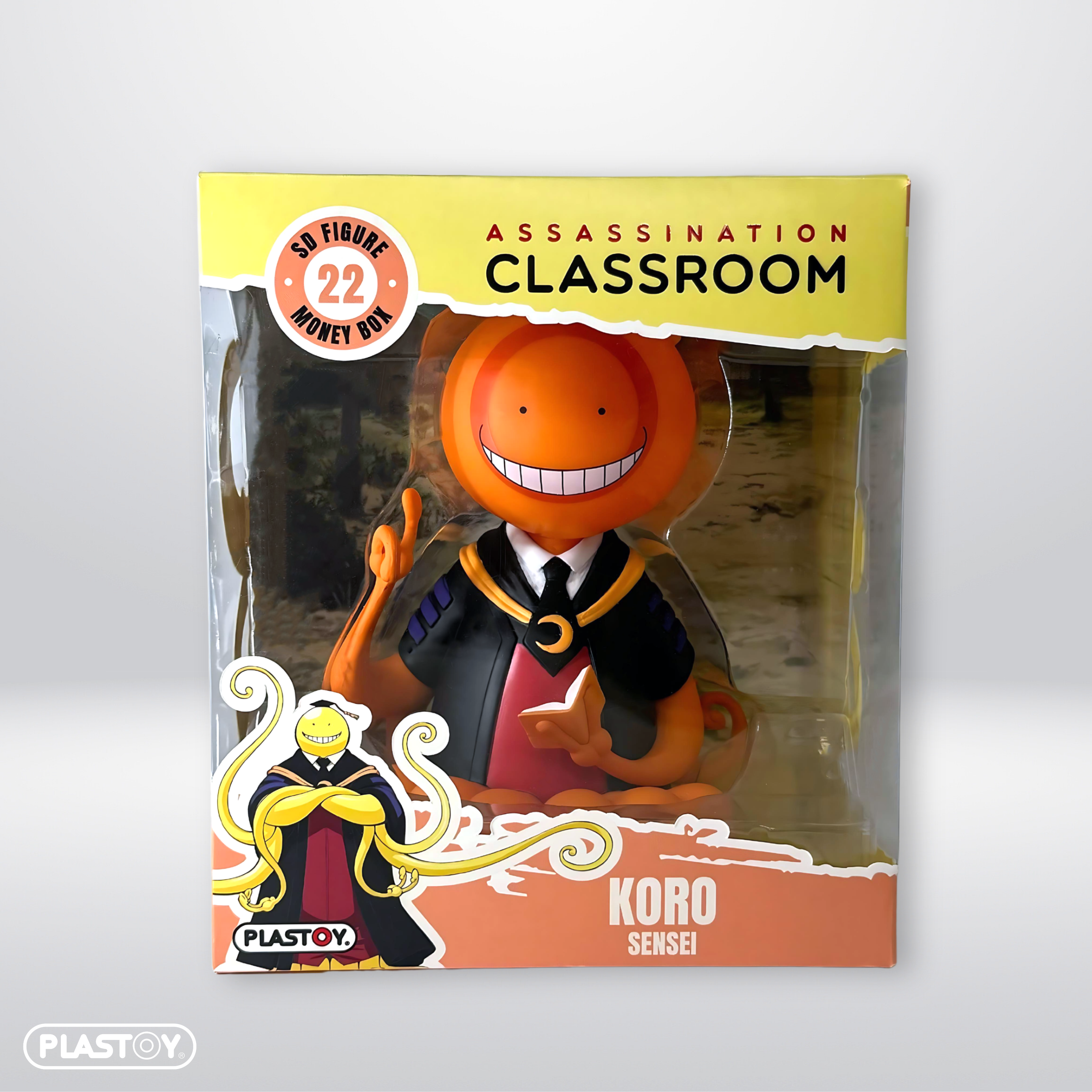 TIRELIRE KORO SENSEI ORANGE EDITION LIMITEE 1500ex MONDE