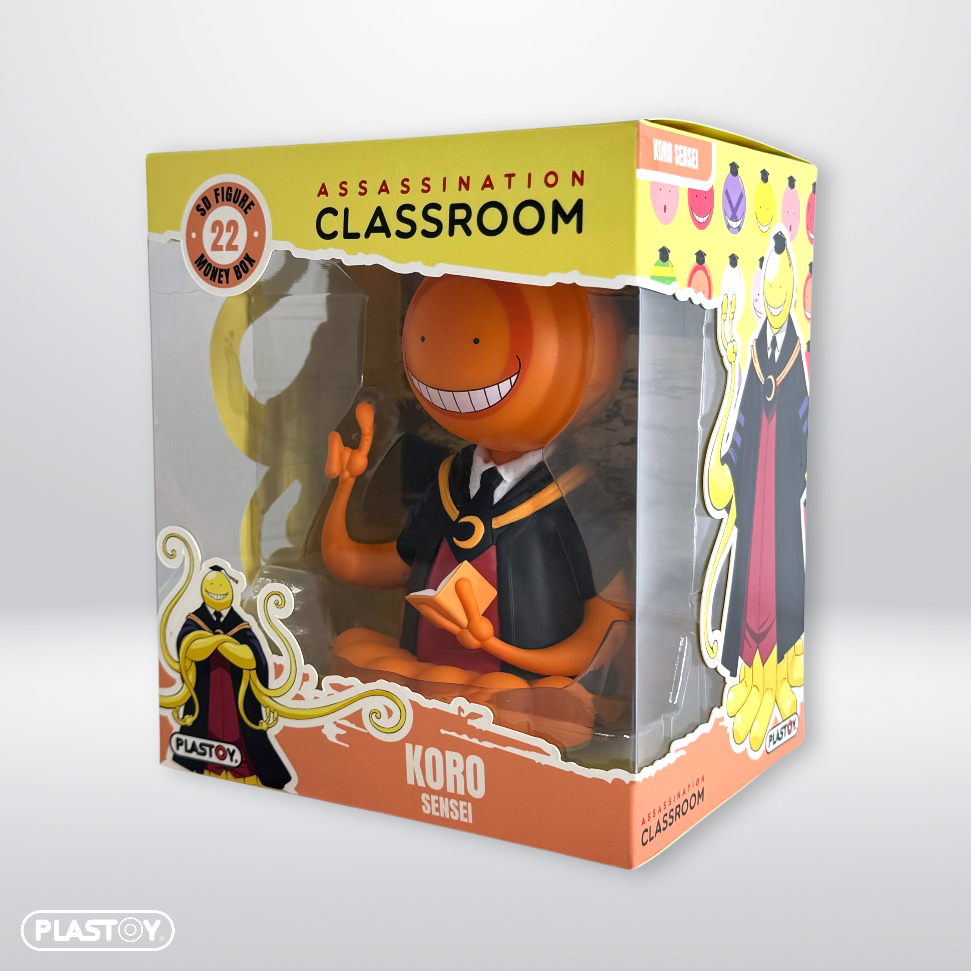 TIRELIRE KORO SENSEI ORANGE EDITION LIMITEE 1500ex MONDE