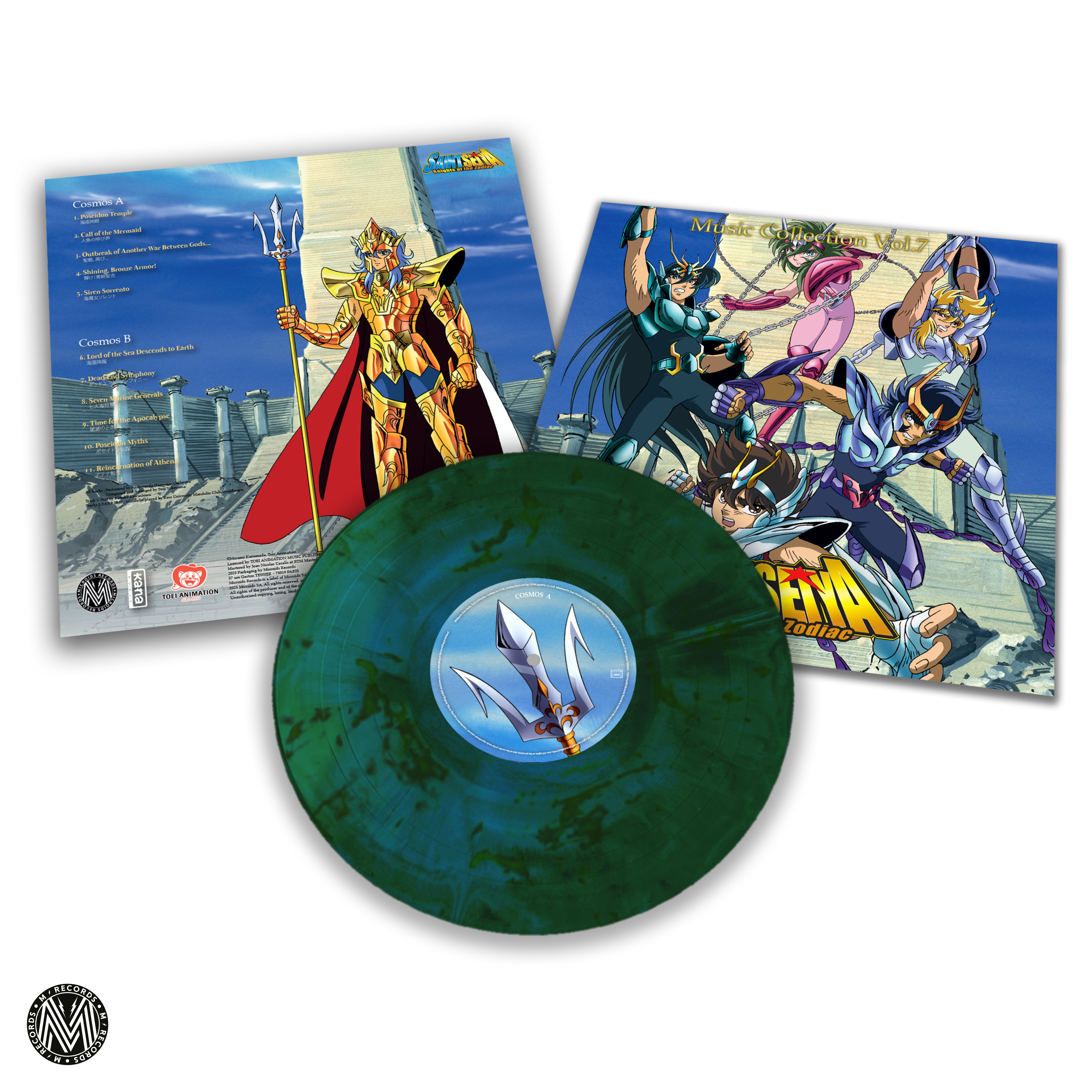 VINYLE SAINT SEIYA (LES CHEVALIERS DU ZODIAQUE) - VOL 7