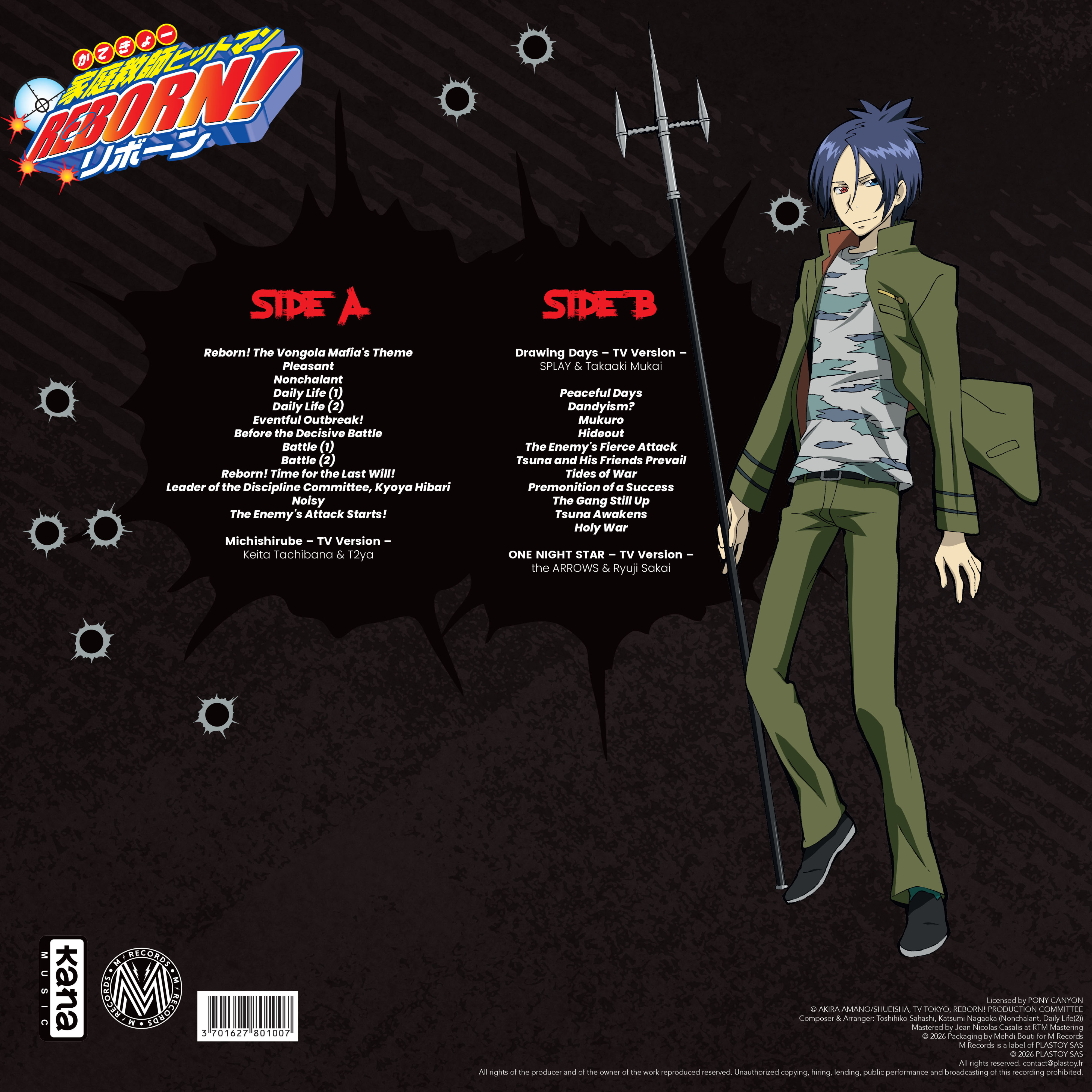 HITMAN REBORN! - ORIGINAL SOUNDTRACK