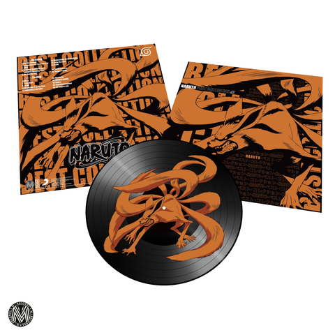 VINYLE NARUTO - BEST COLLECTION - EDITION KYUBI (Picture Disc)
