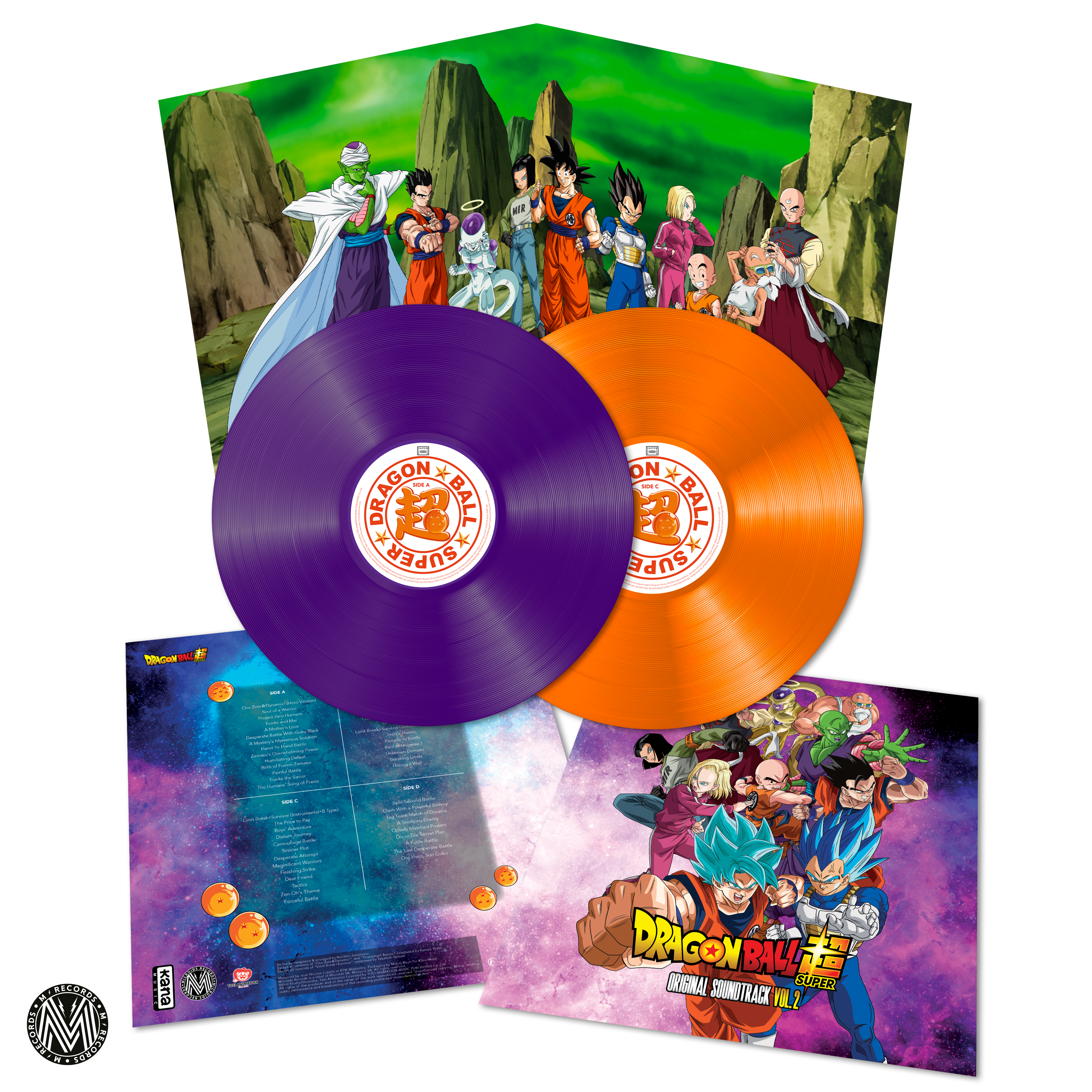 VINYLE DRAGON BALL SUPER - ORIGINAL SOUNDTRACK - VOL.2