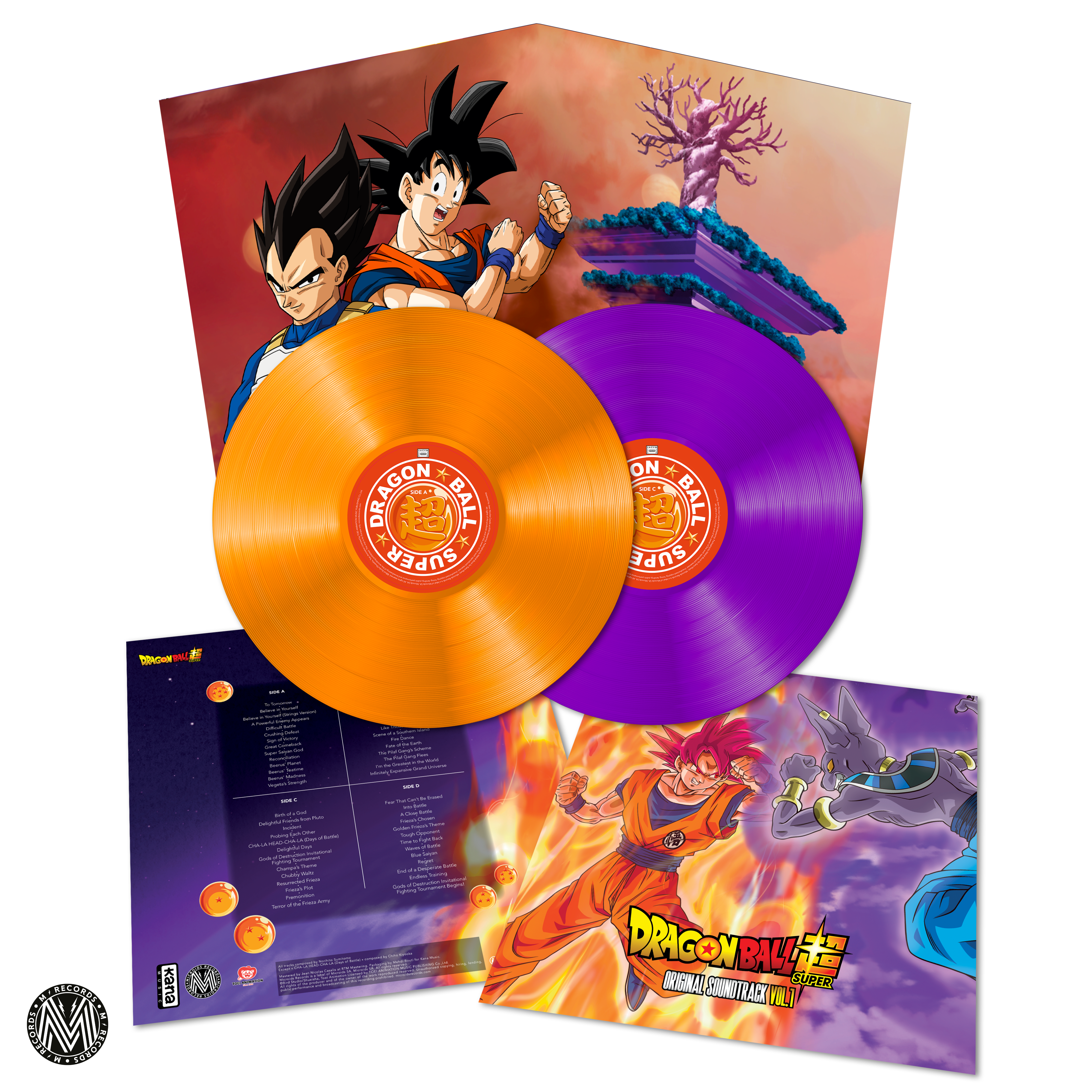 VINYLE DRAGON BALL SUPER - ORIGINAL SOUNDTRACK - VOL.1
